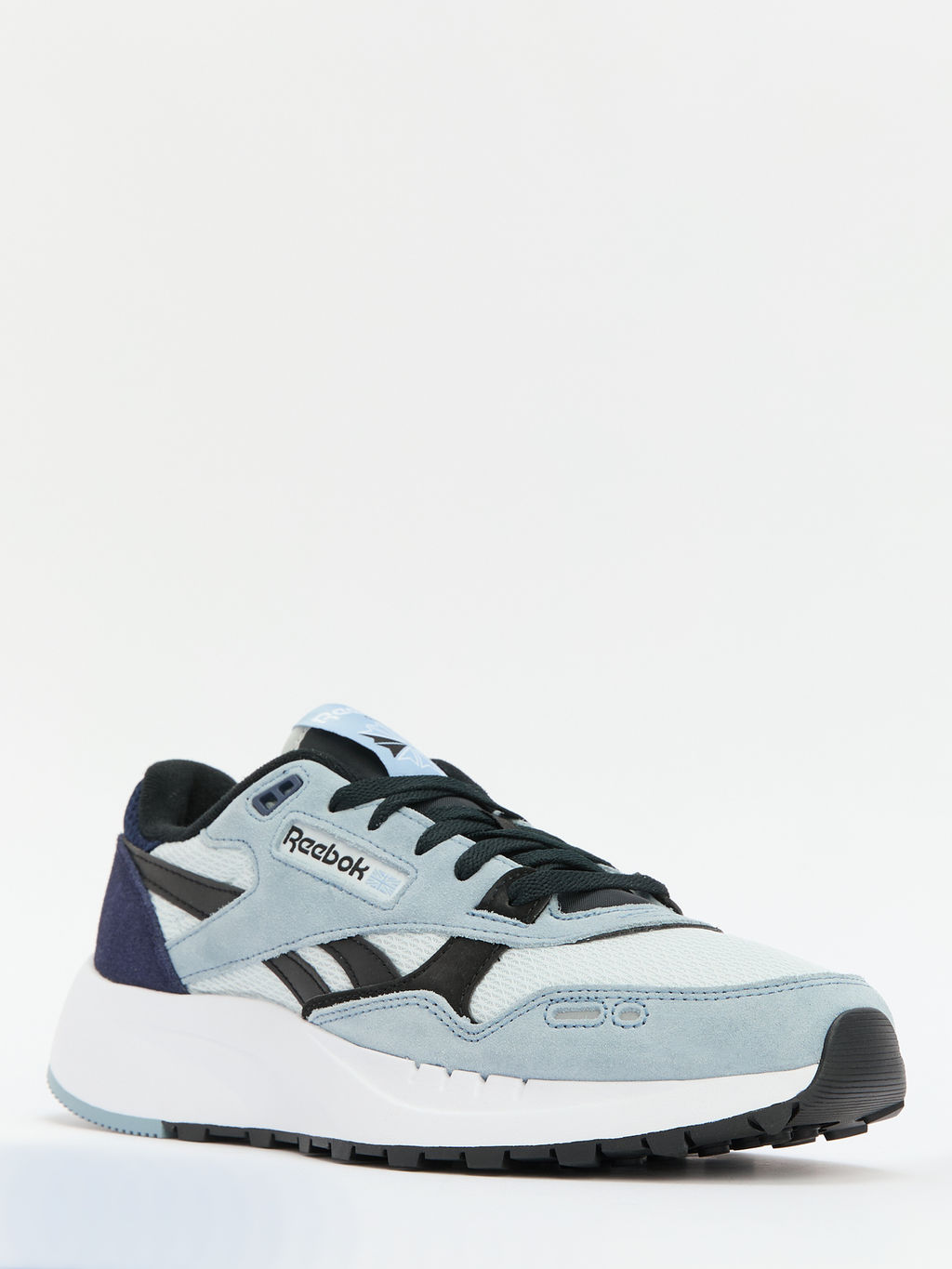 Мужские кроссовки REEBOK CLASSIC LEATHER 2400 Артикул 4271549, серо-голубой