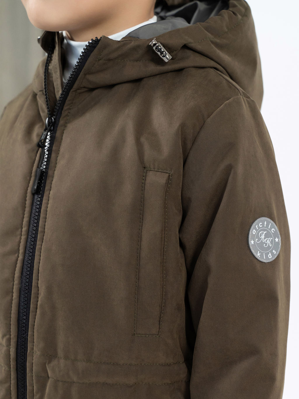 Куртка детская демисезонная хаки