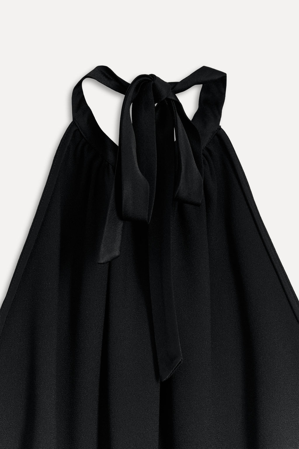 HALTER TOP WITH TIE DETAIL 50TH ANNIVERSARY - Zara фото 8