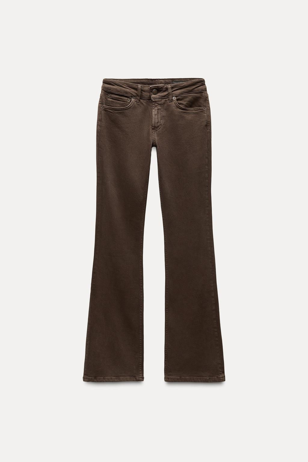 ZW COLLECTION BOOTCUT LOW-RISE JEANS - Zara фото 14