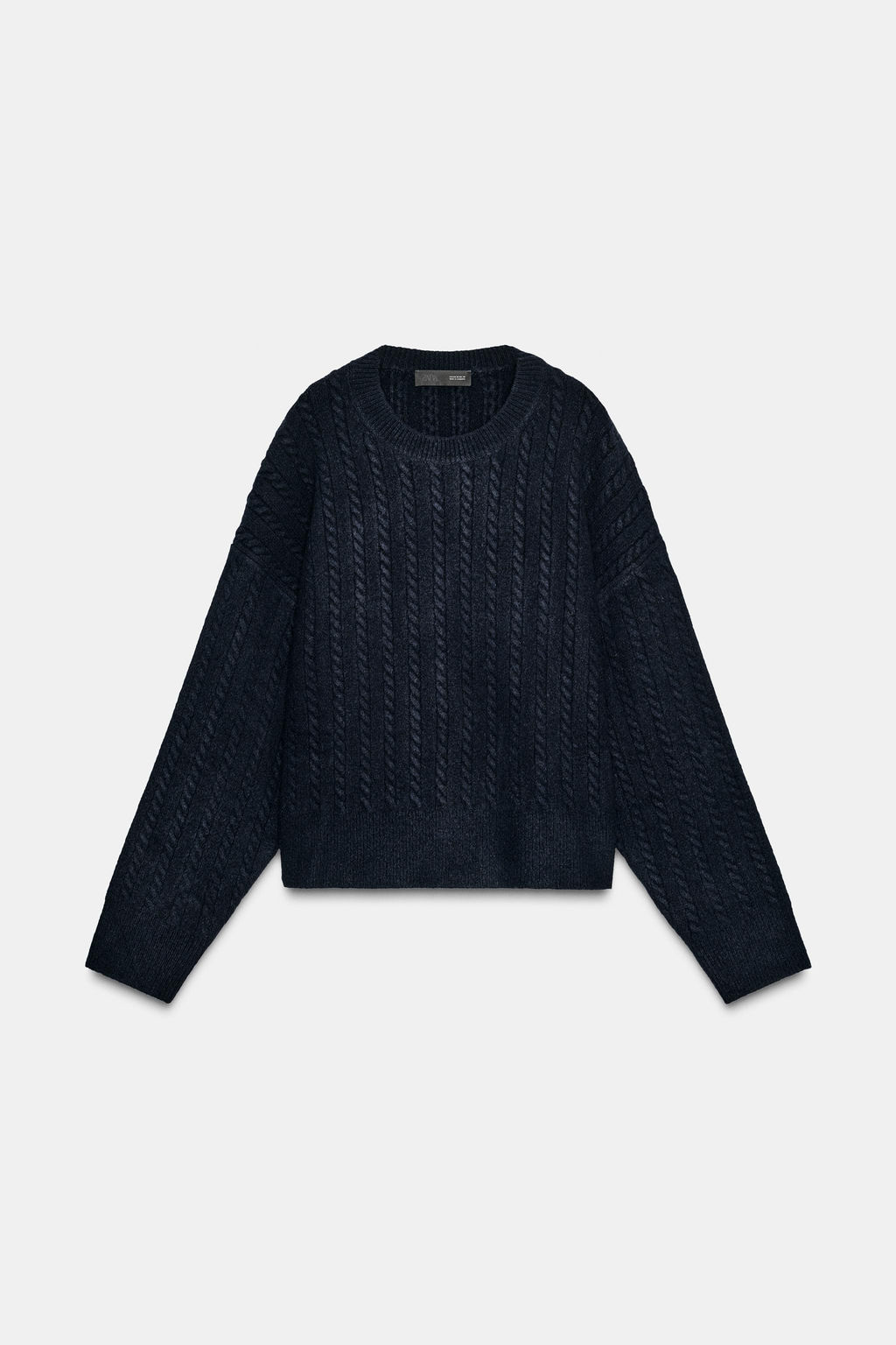 CABLE-KNIT JUMPER - Zara фото 5