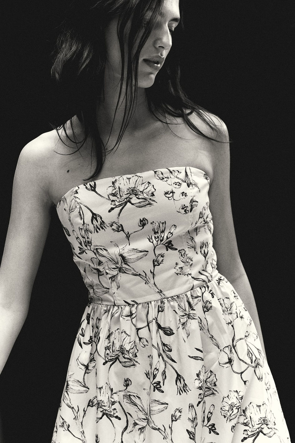 Vestido bandeau de algodon - H&m фото 2