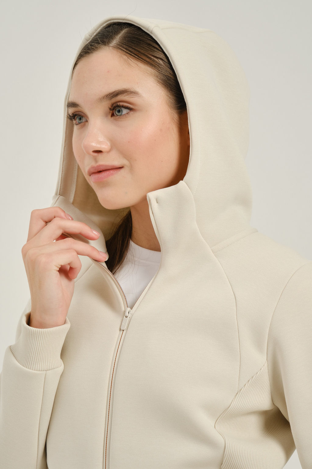 Толстовка на молнии Серый TRN Knit Track Top - Anta фото 7