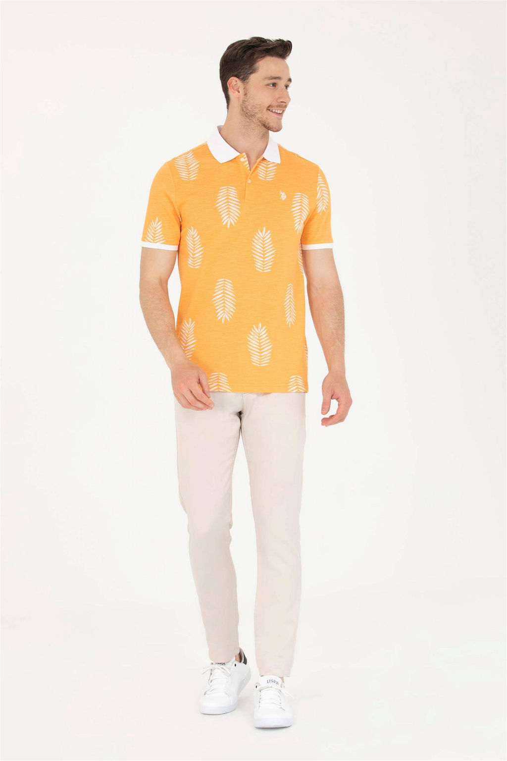 Мужские брюки из плотной ткани Stone - U.s. polo assn фото 8