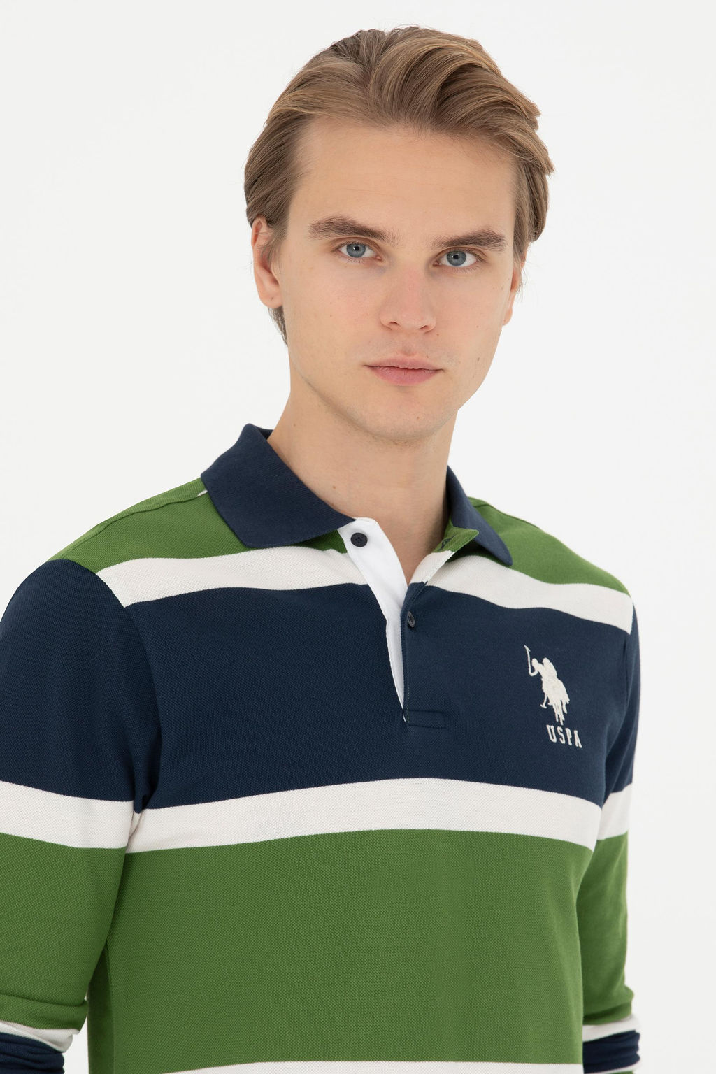 Мужской зеленый свитшот Неожиданная скидка в корзине - U.s. polo assn фото 9