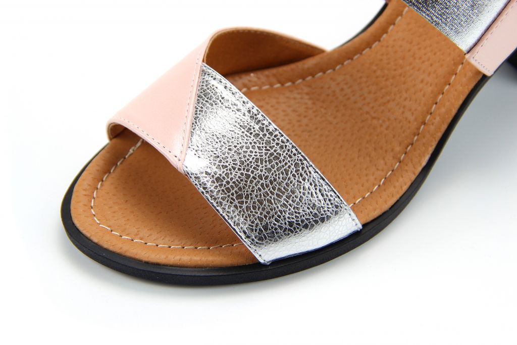 Босоножки EDART 6004.624 bl.pink-pearl/silver