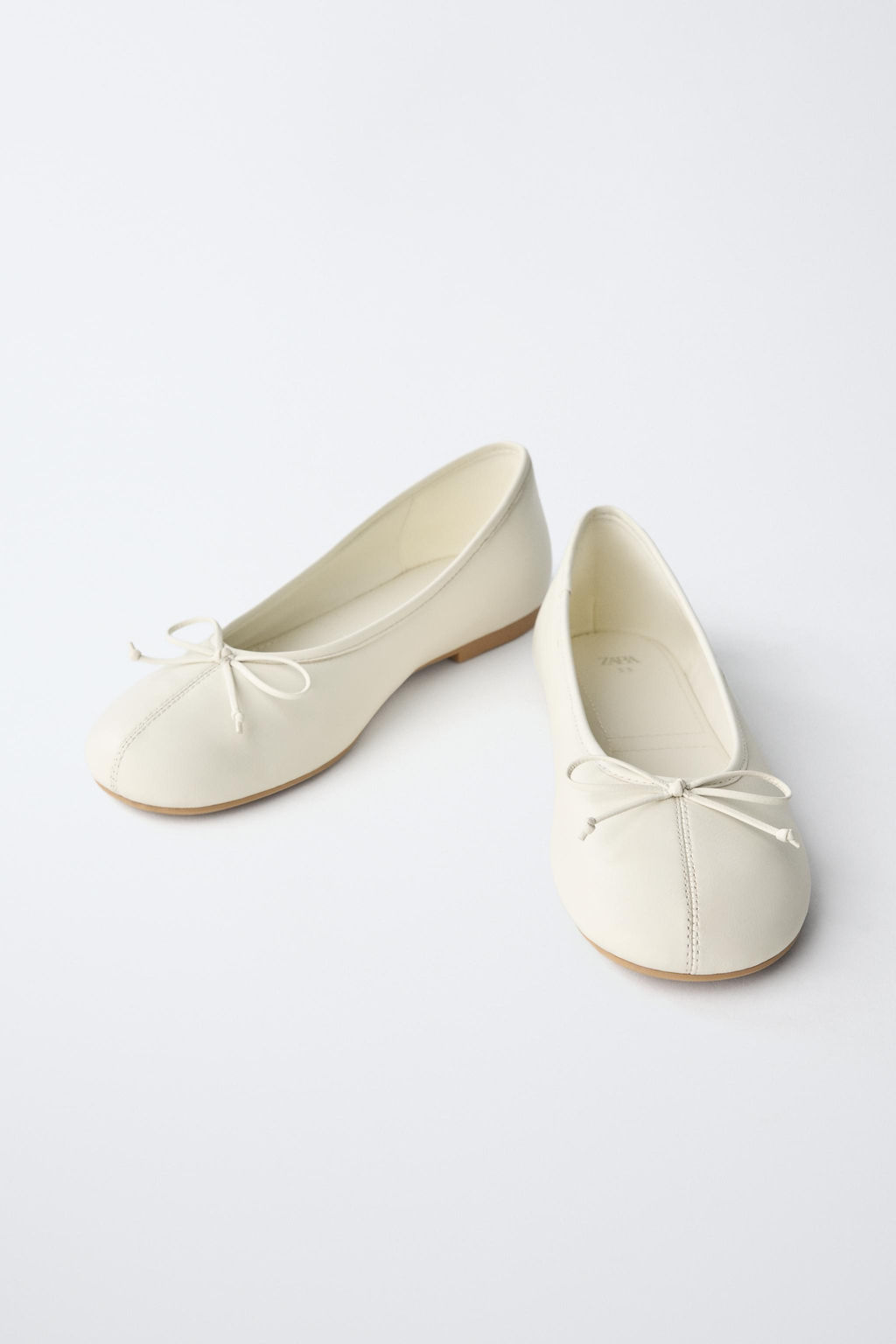 BAILARINA PIEL / Blanco - Zara фото 3