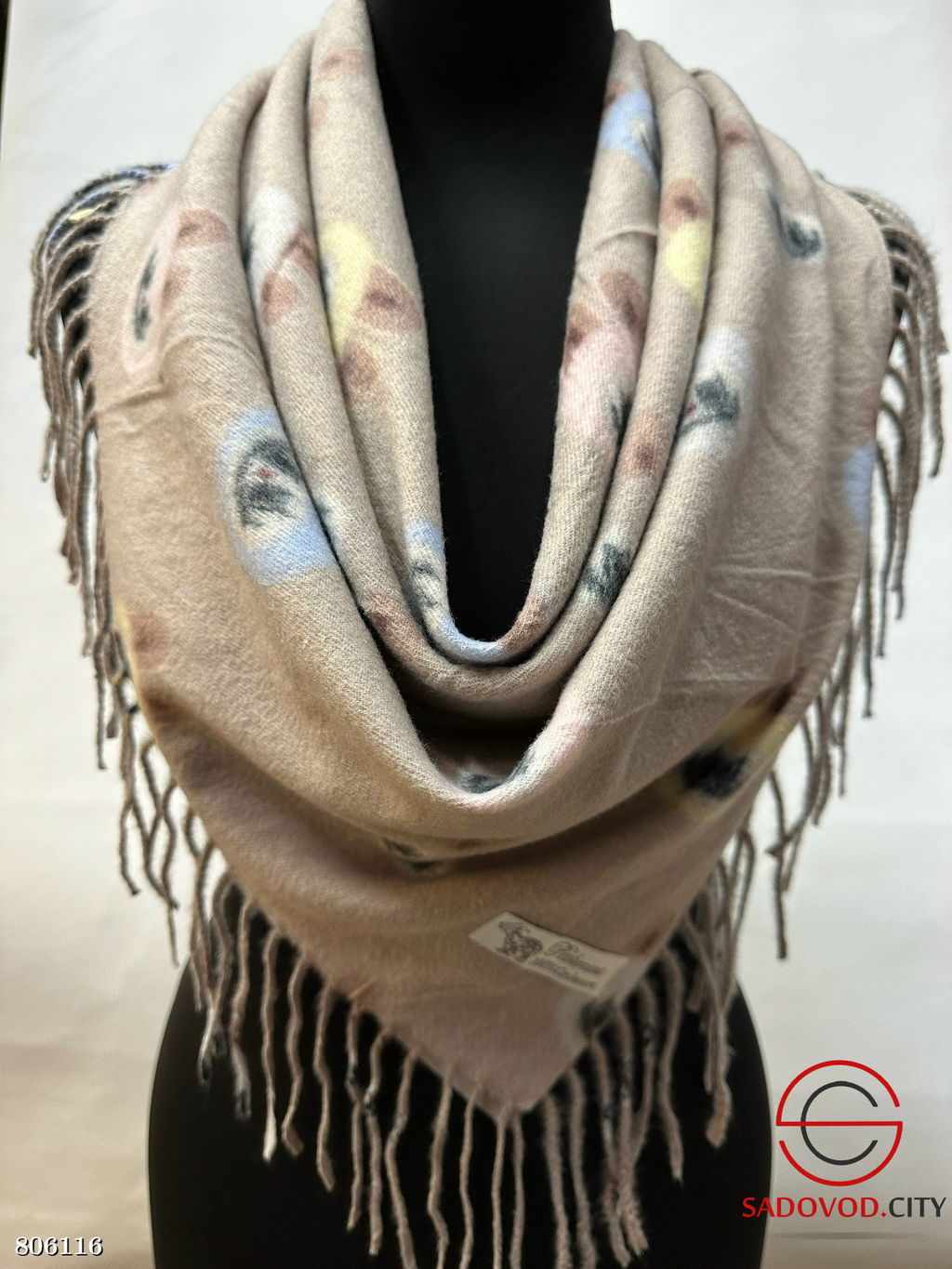 Тёплый шарф из 100% кашемира - Bruno фото 14