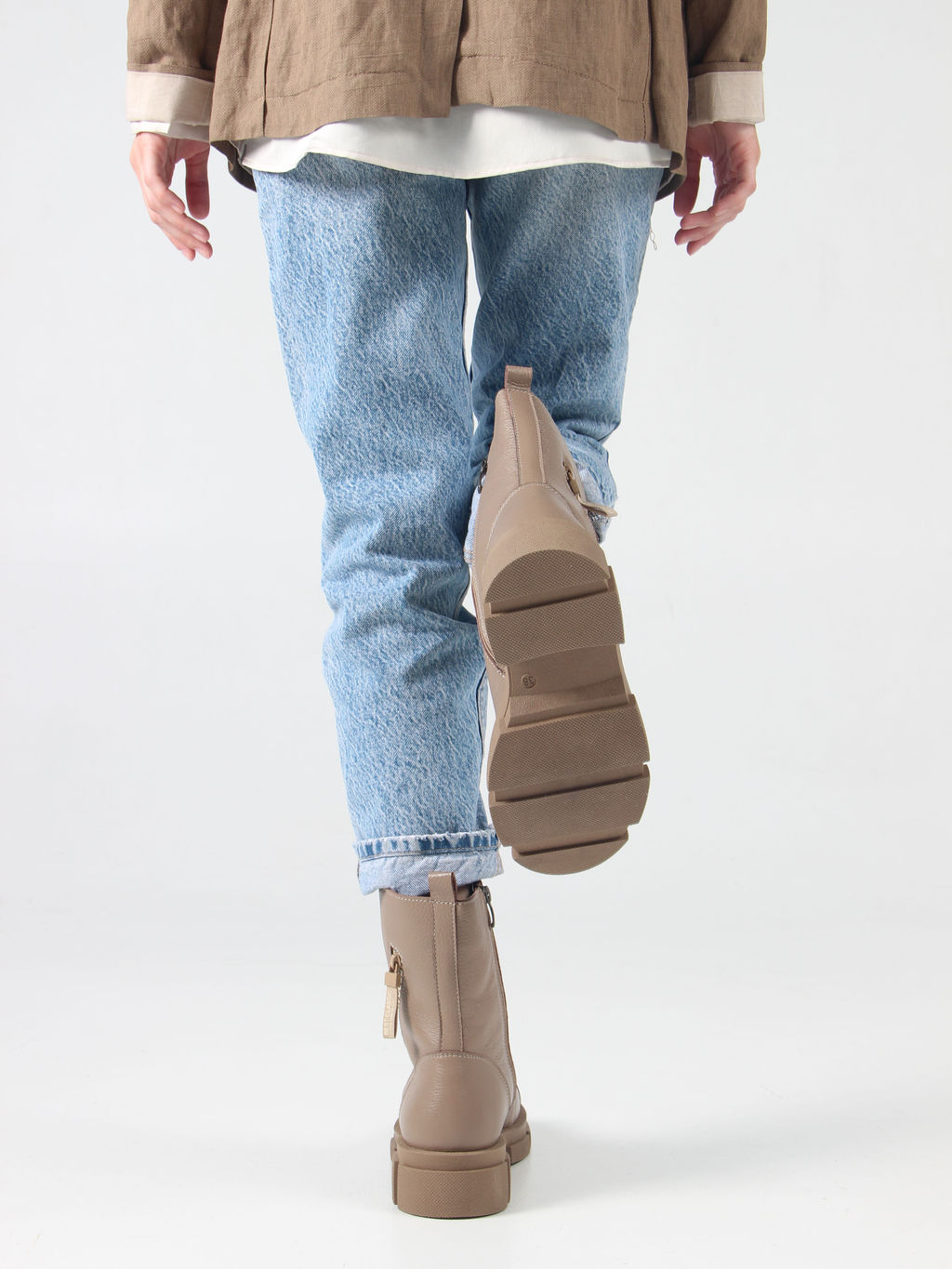 Ботинки 418.21074nut.cocoa flotter/шерсть