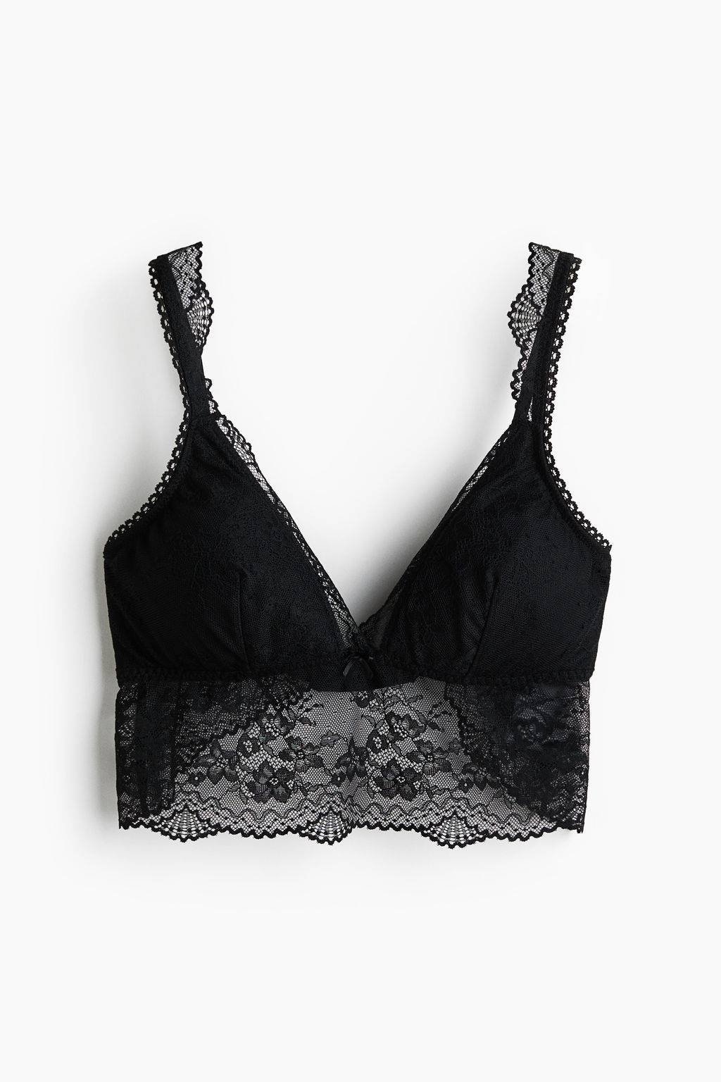 Bralette de encaje acolchado - H&m фото 2