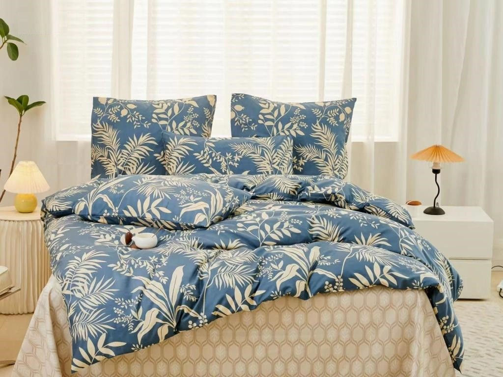 Постельное белье - Поплин 6727 Ляпис Семейный (молния) - Luteks фото 2