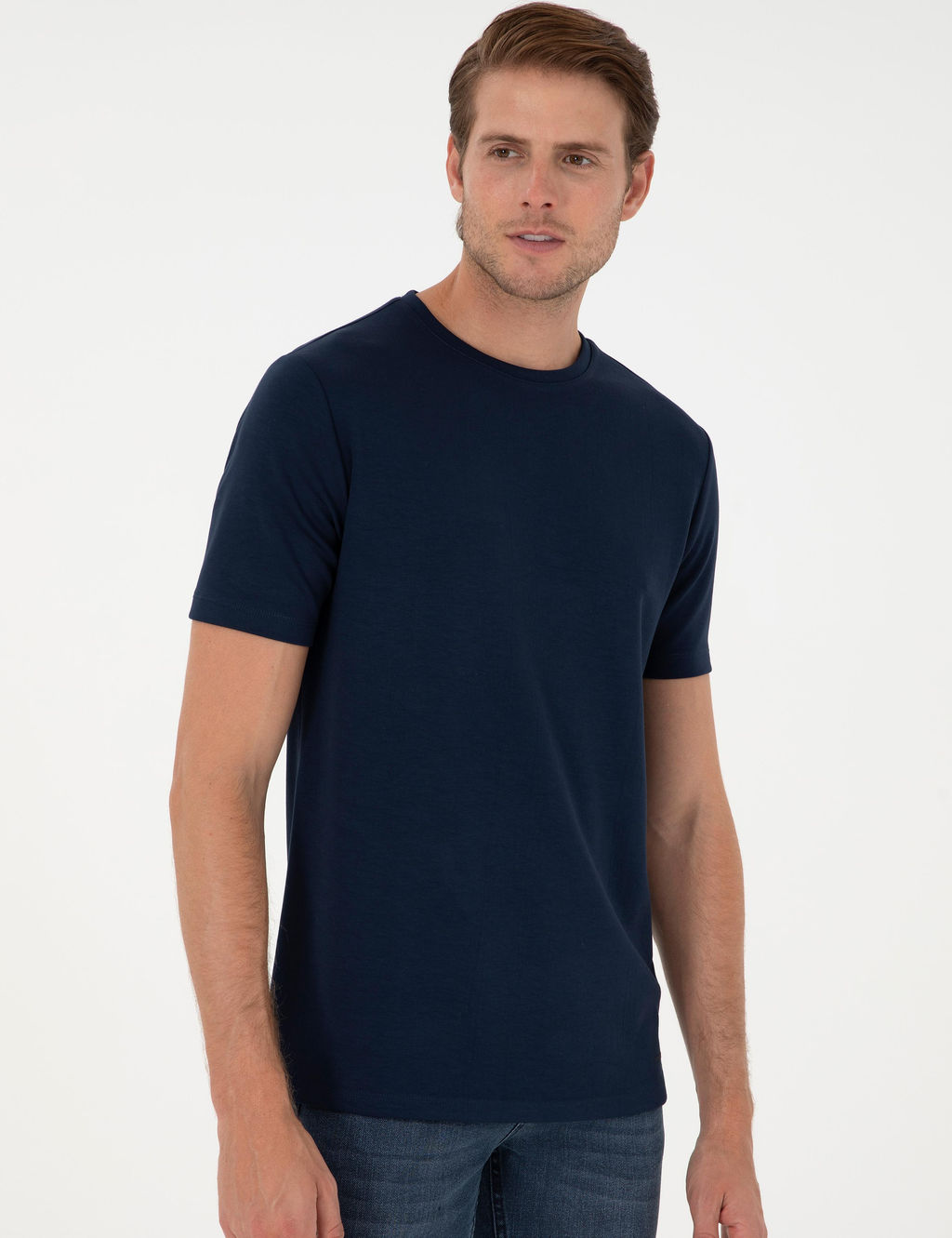 Lacivert Regular Fit Ti__rt