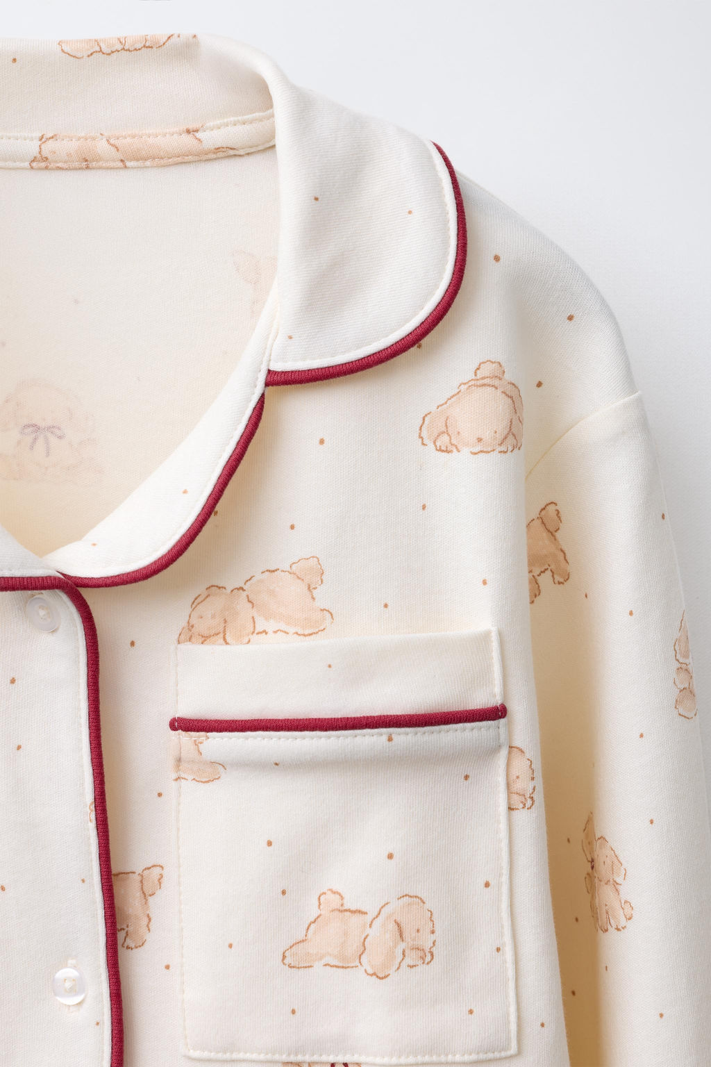 AGES 6-14 / PUPPY PRINT PYJAMAS - Zara фото 6