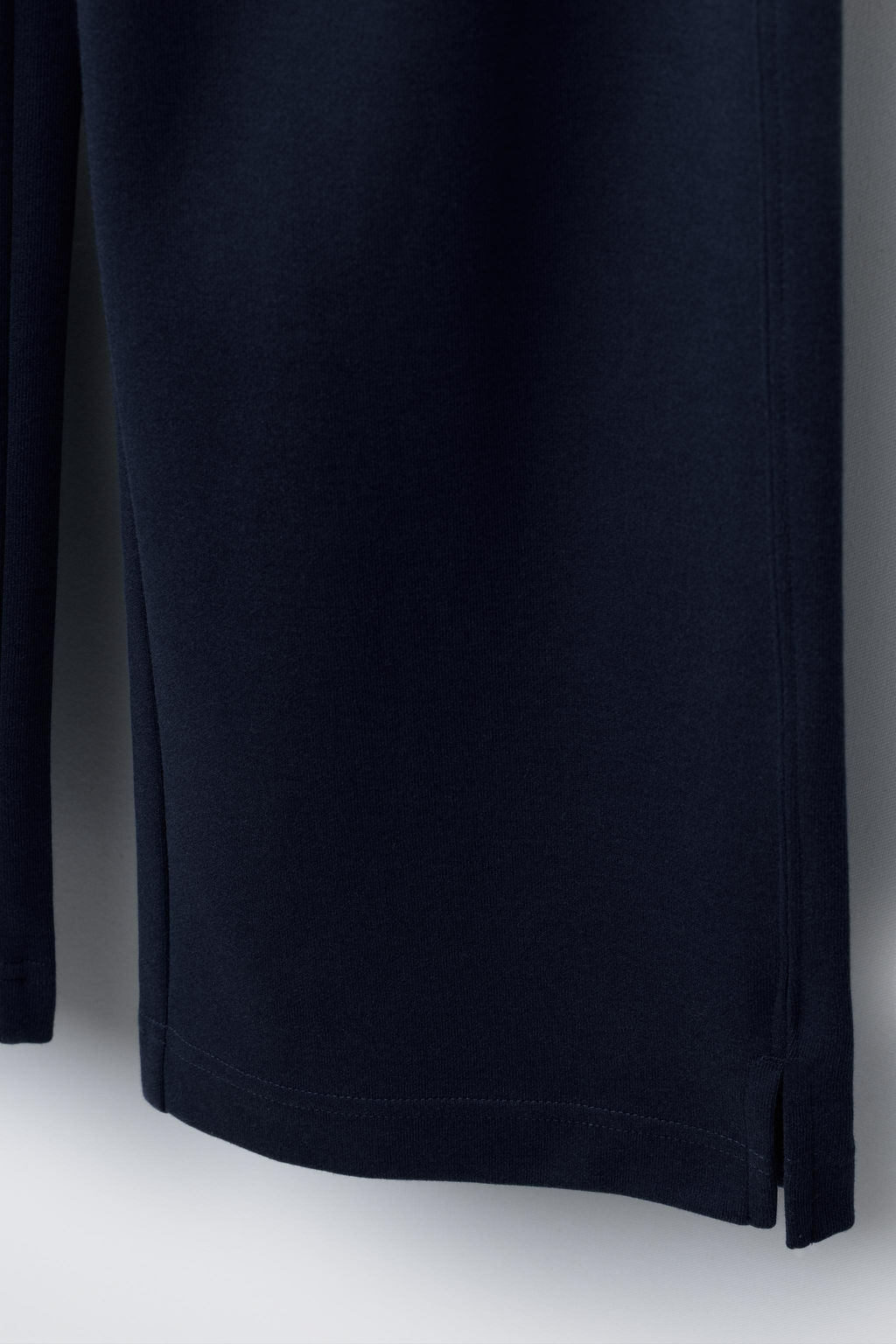 INTERLOCK WIDE-LEG TROUSERS - Zara фото 4