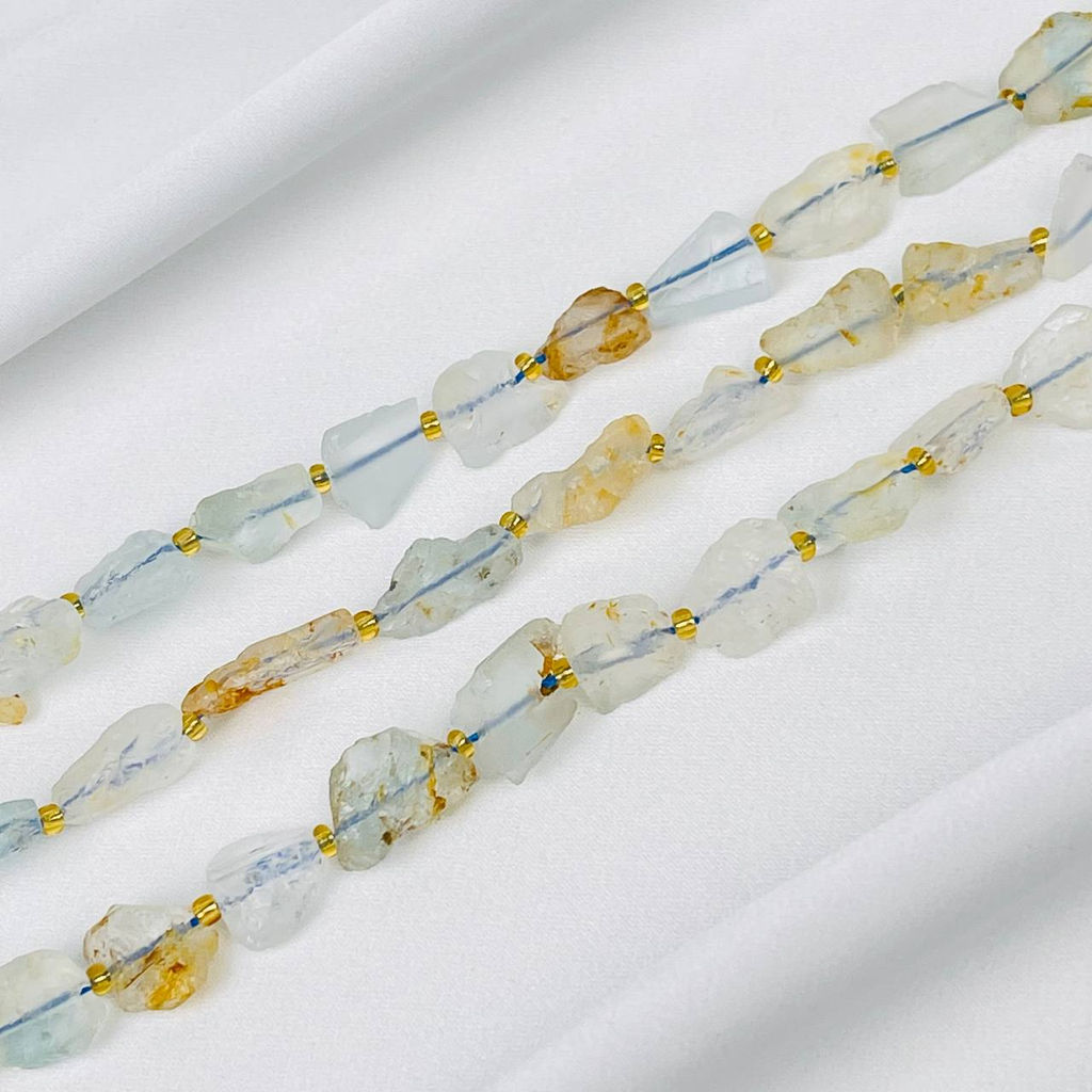 Бусины для украшений из необработанного Топаза 40 см