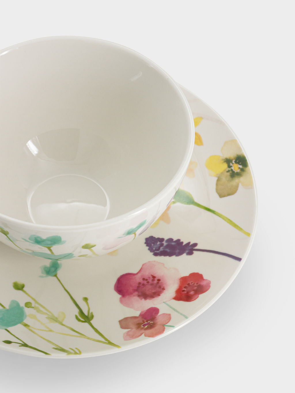 Чашка с блюдцем Лесные цветы, 0,4 л - Maxwell & Williams фото 10