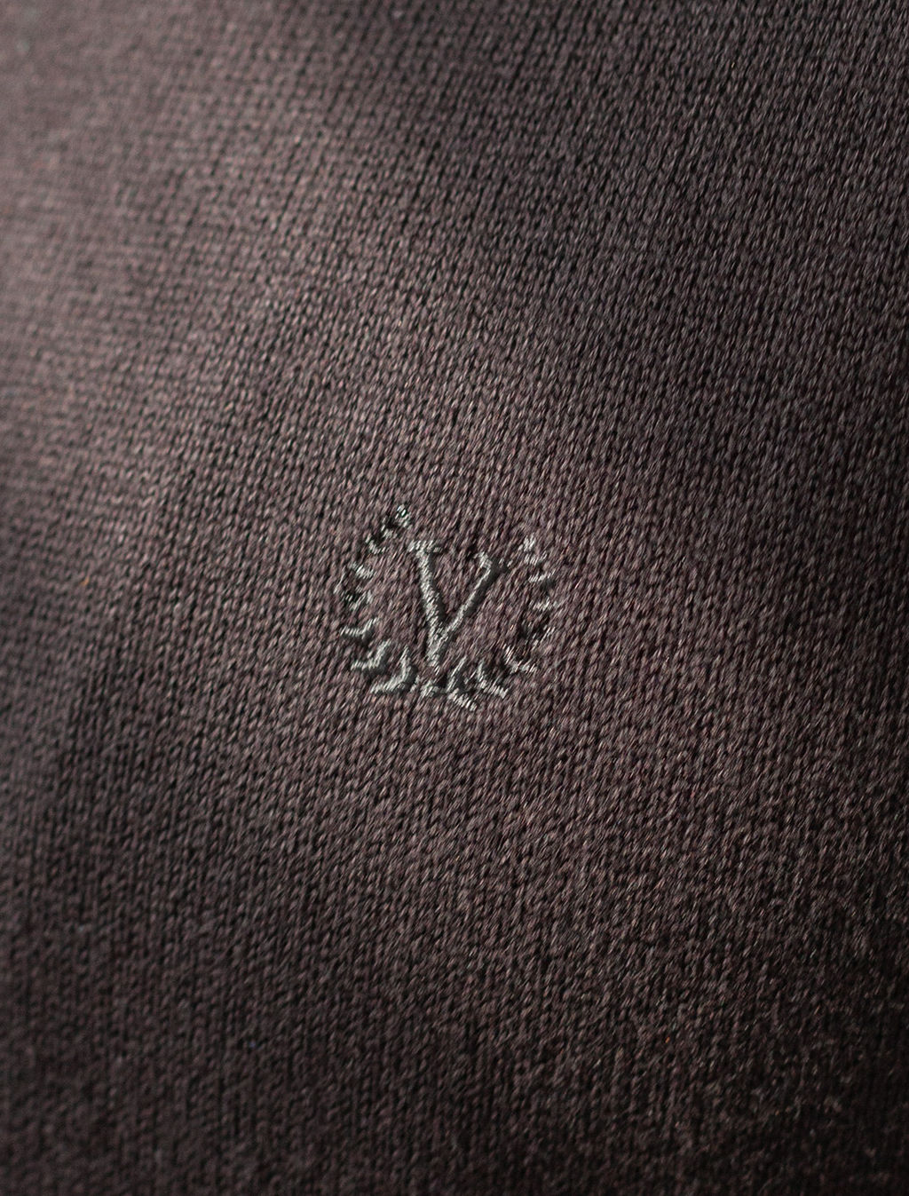 Джемпер-поло Vilatte из хлопка с нейлоном черный  фото 2