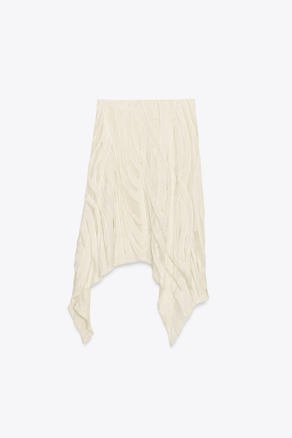 ZW COLLECTION ASYMMETRIC PLEATED SKIRT - Zara фото 8