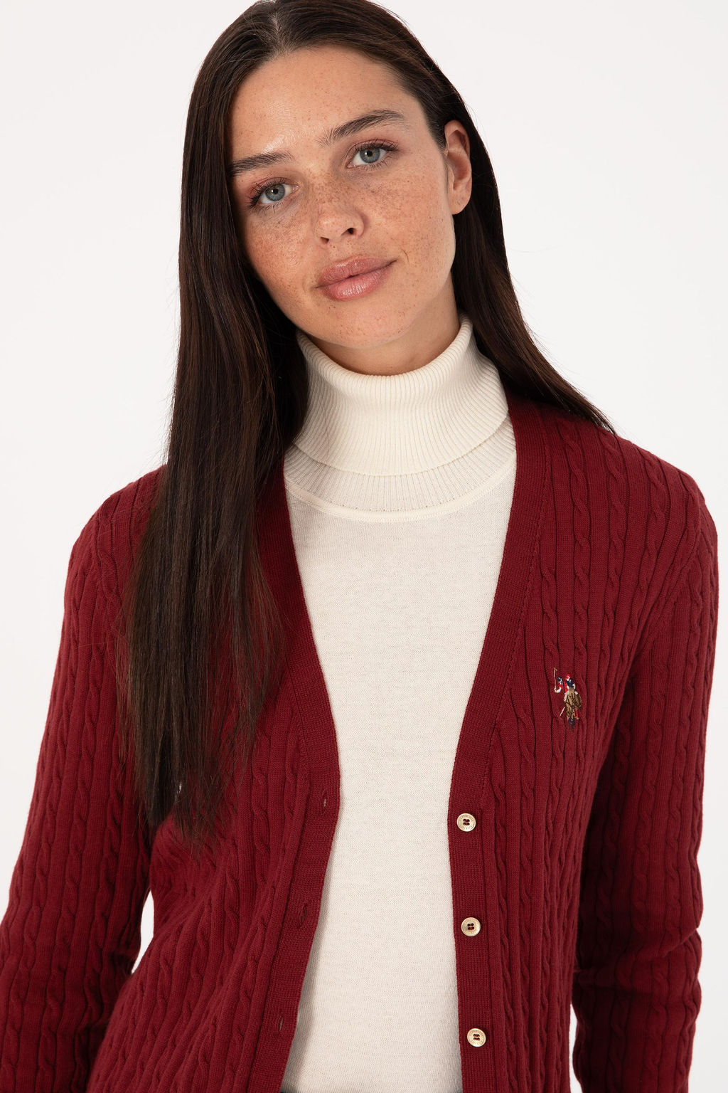 Kad_n Bordo Basic Triko H_rka - U.s. polo assn фото 2