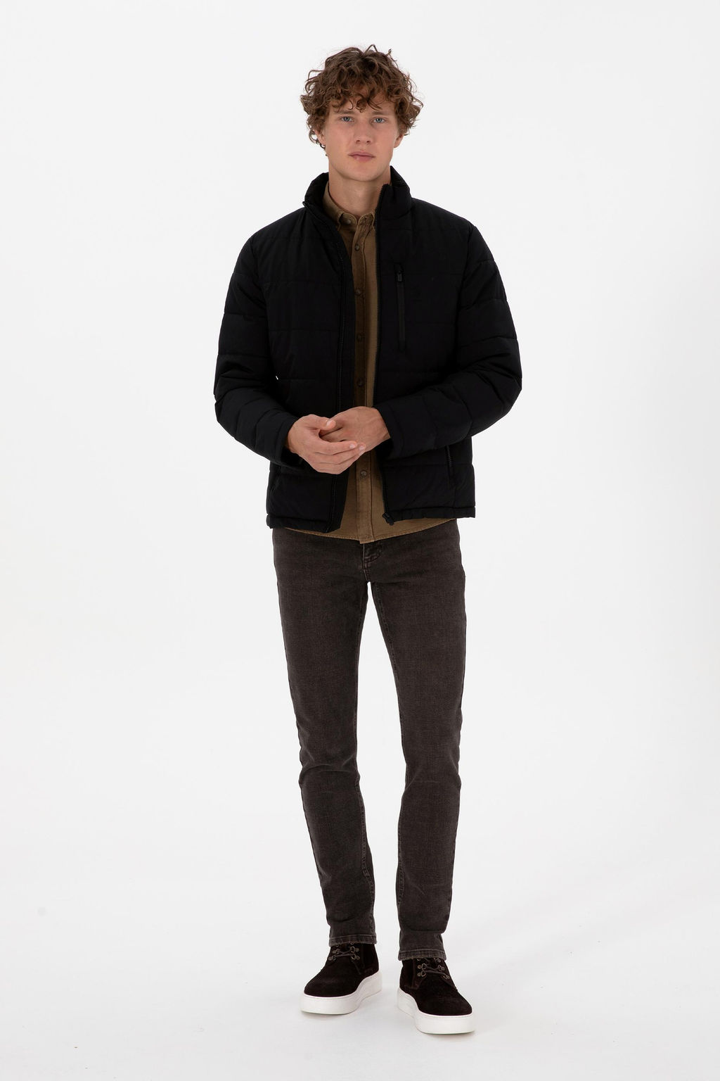 Erkek Siyah Mont Sepette S_rpriz _ndirim - U.s. polo assn фото 4