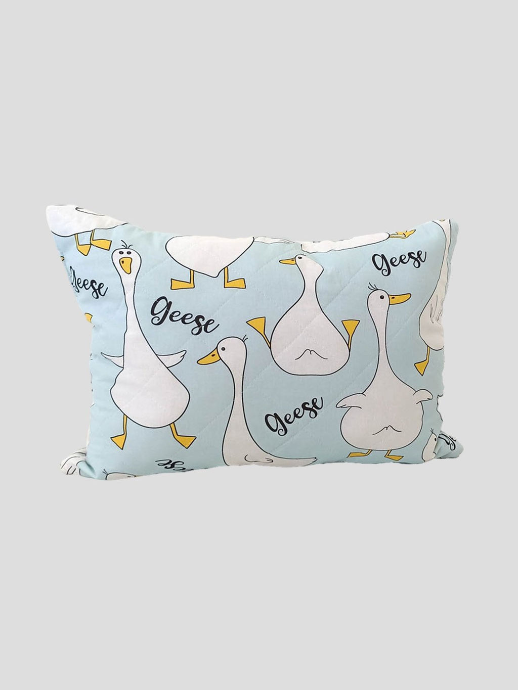 Подушка детская из поплина 50x70 - Гусь обнимусь