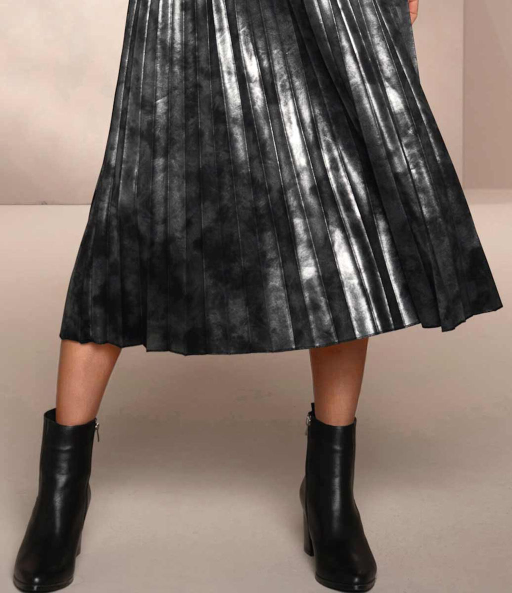 Юбка с рисунком, черная - Heine фото 5