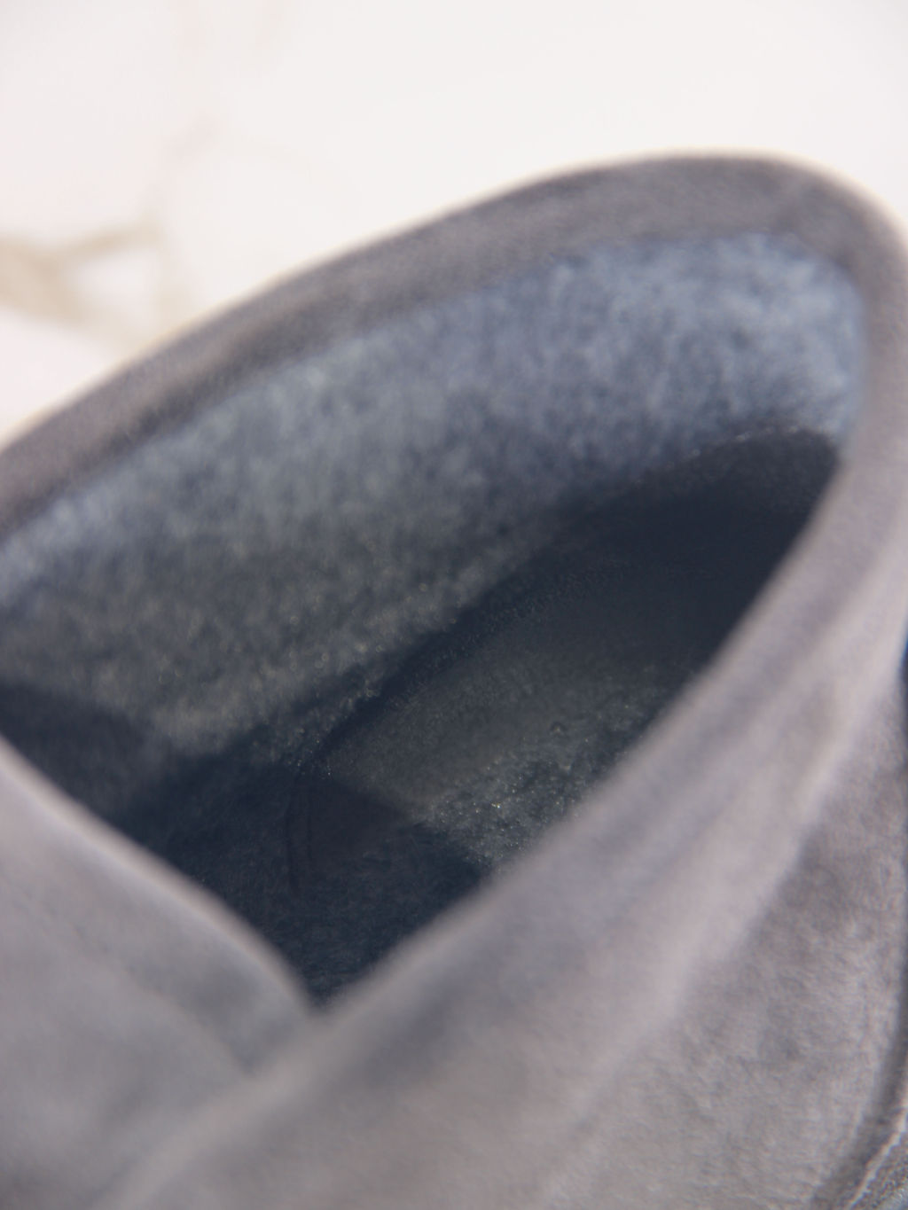 Полуботинки 304.taskanagr.Серый замок замша/байка