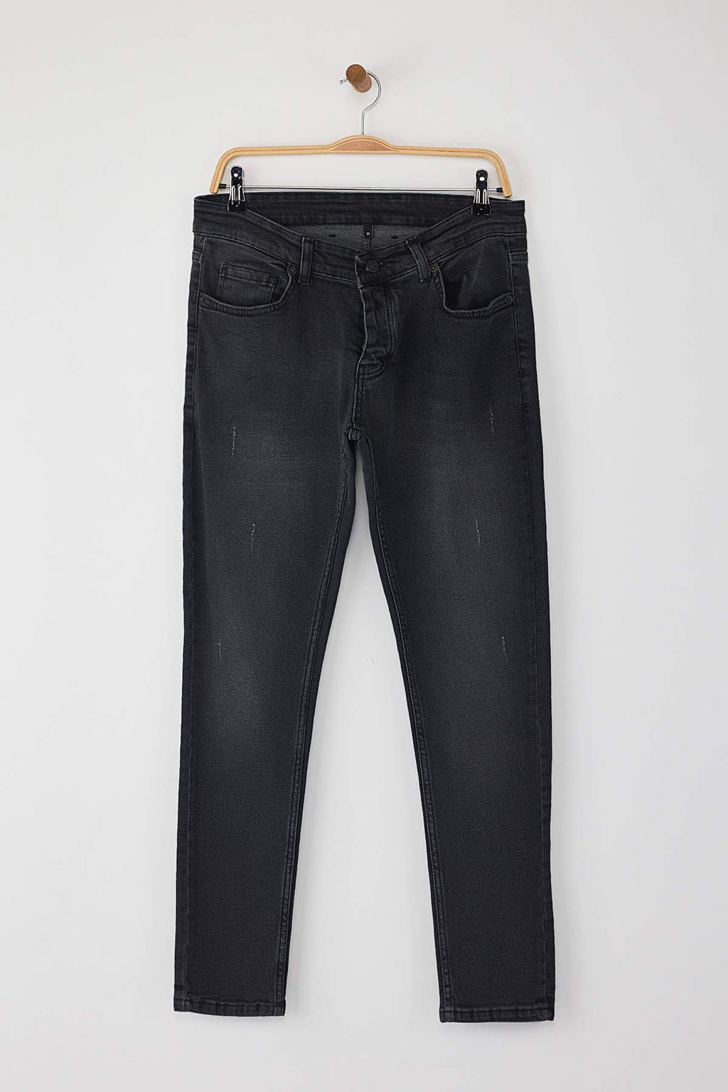TRENDYOL MAN Antrasit Skinny T?rnakl? Jeans Kot Pantolon TMNAW25JE00013 - Trendyolmilla фото 55