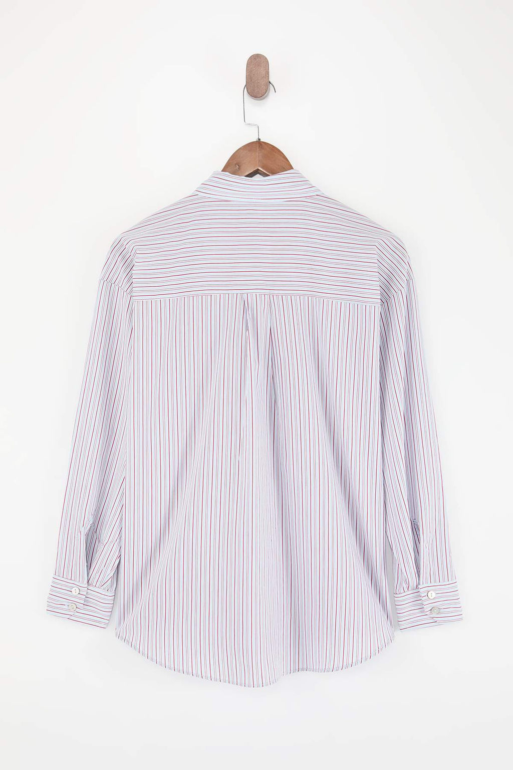Pembe Cizgili Oversize/Genis Kal?p Gomlek TWOSS26GO00147 - Trendyolmilla фото 2