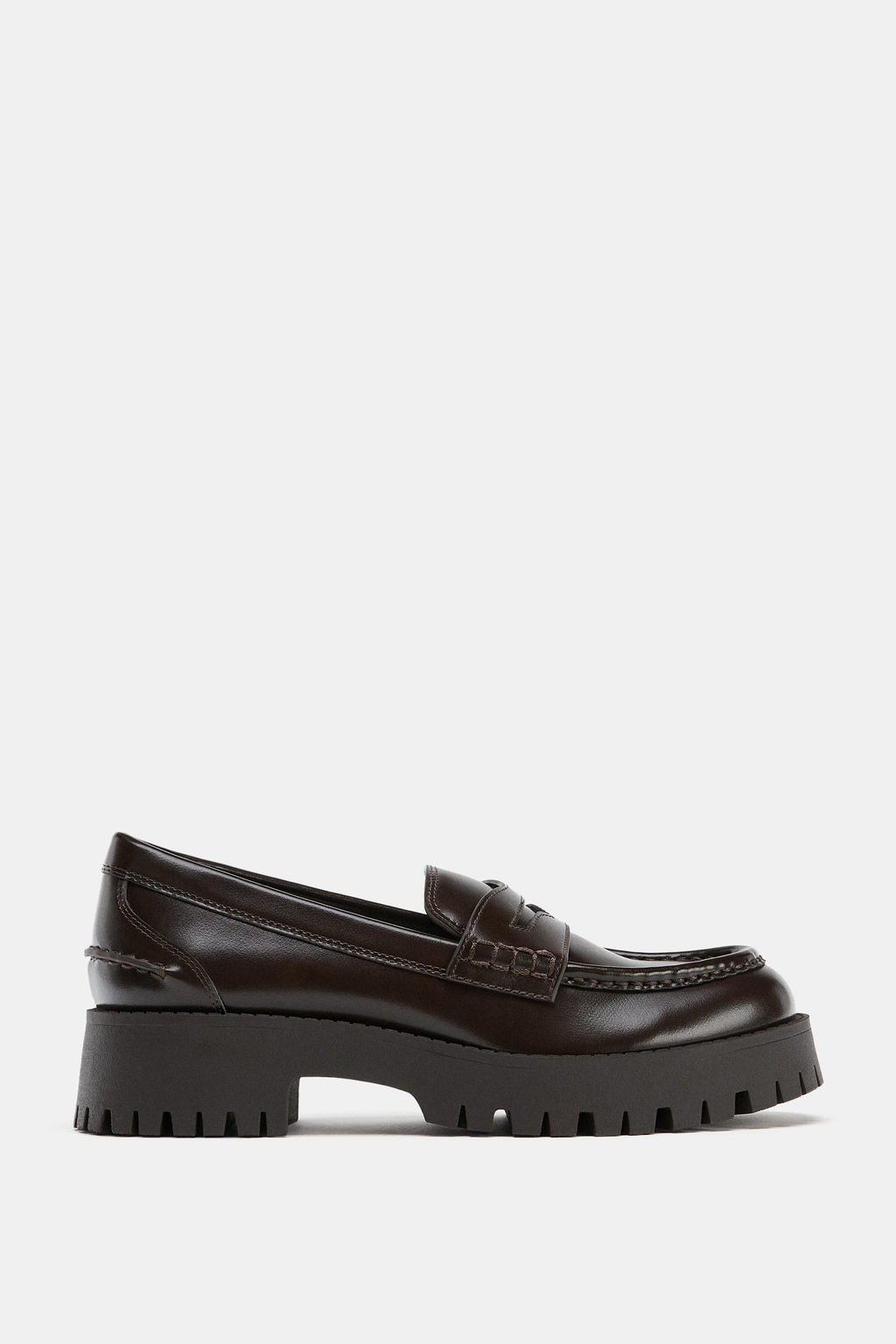 TRACK SOLE LOAFERS - Zara фото 4