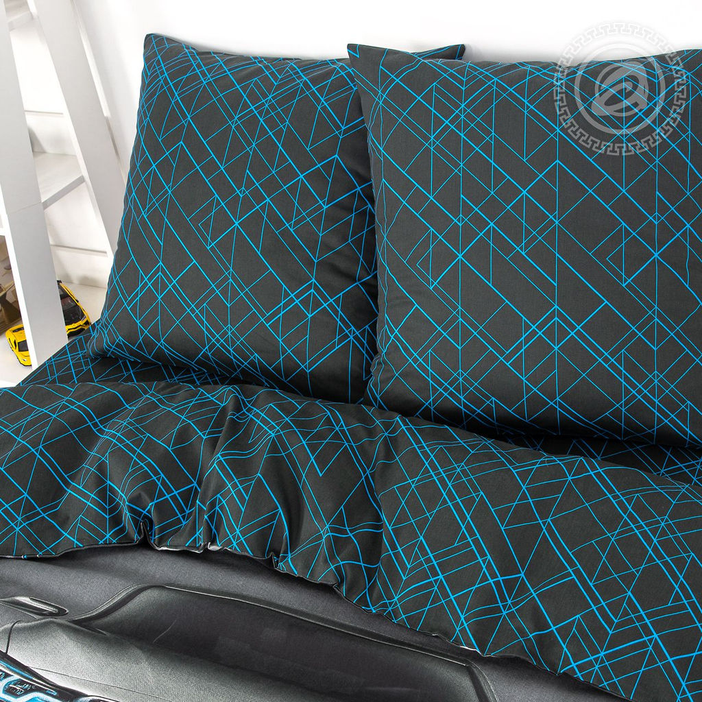 Постельное белье Бумер (поплин детский) 1,5 сп./Пододеяльник: 1 шт. - 215*145; Простыня: 1 шт. - 214*150; Наволочка: 2 шт. - 70*70; Поплин детский