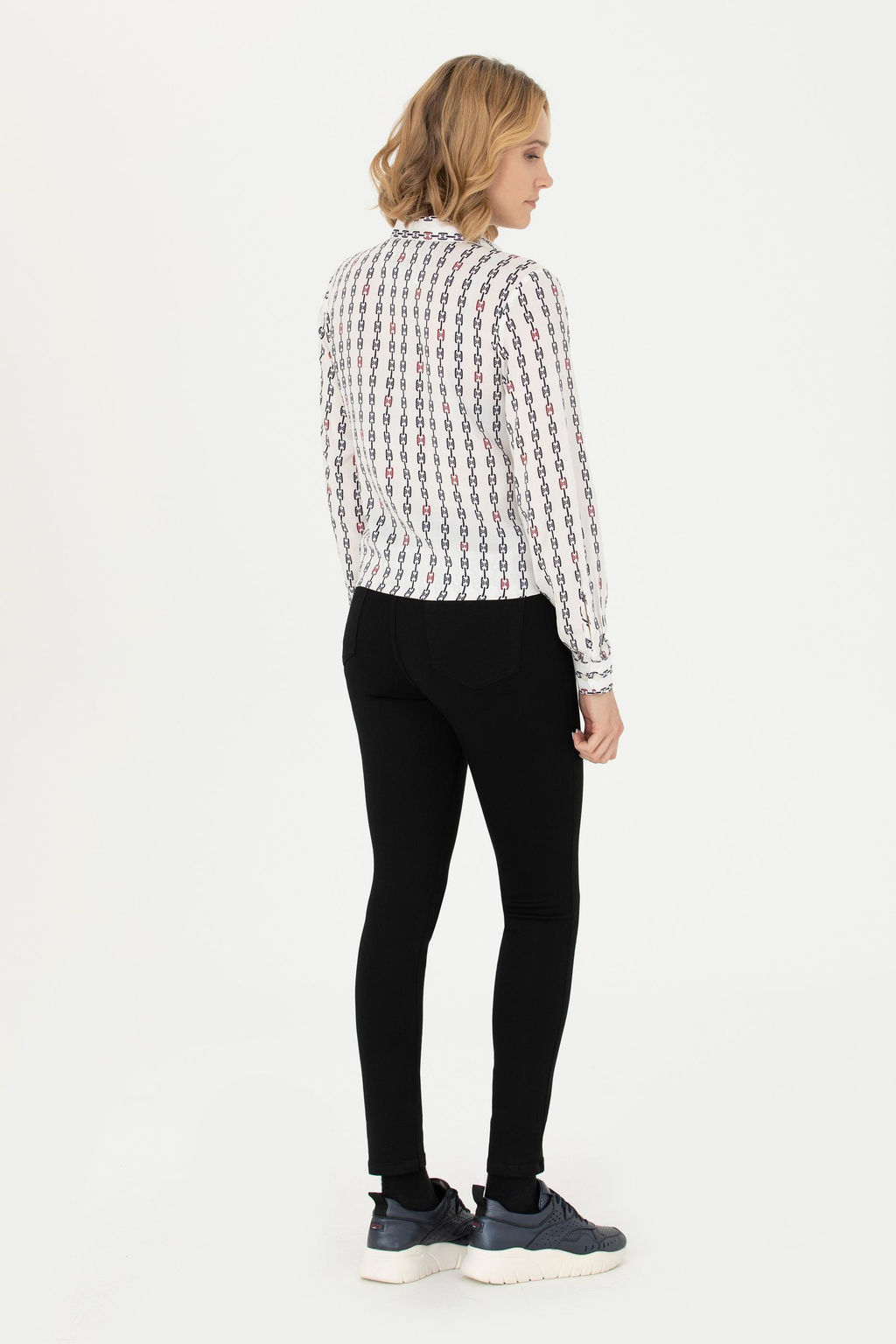 Женские черные джинсовые брюки - U.s. polo assn фото 11