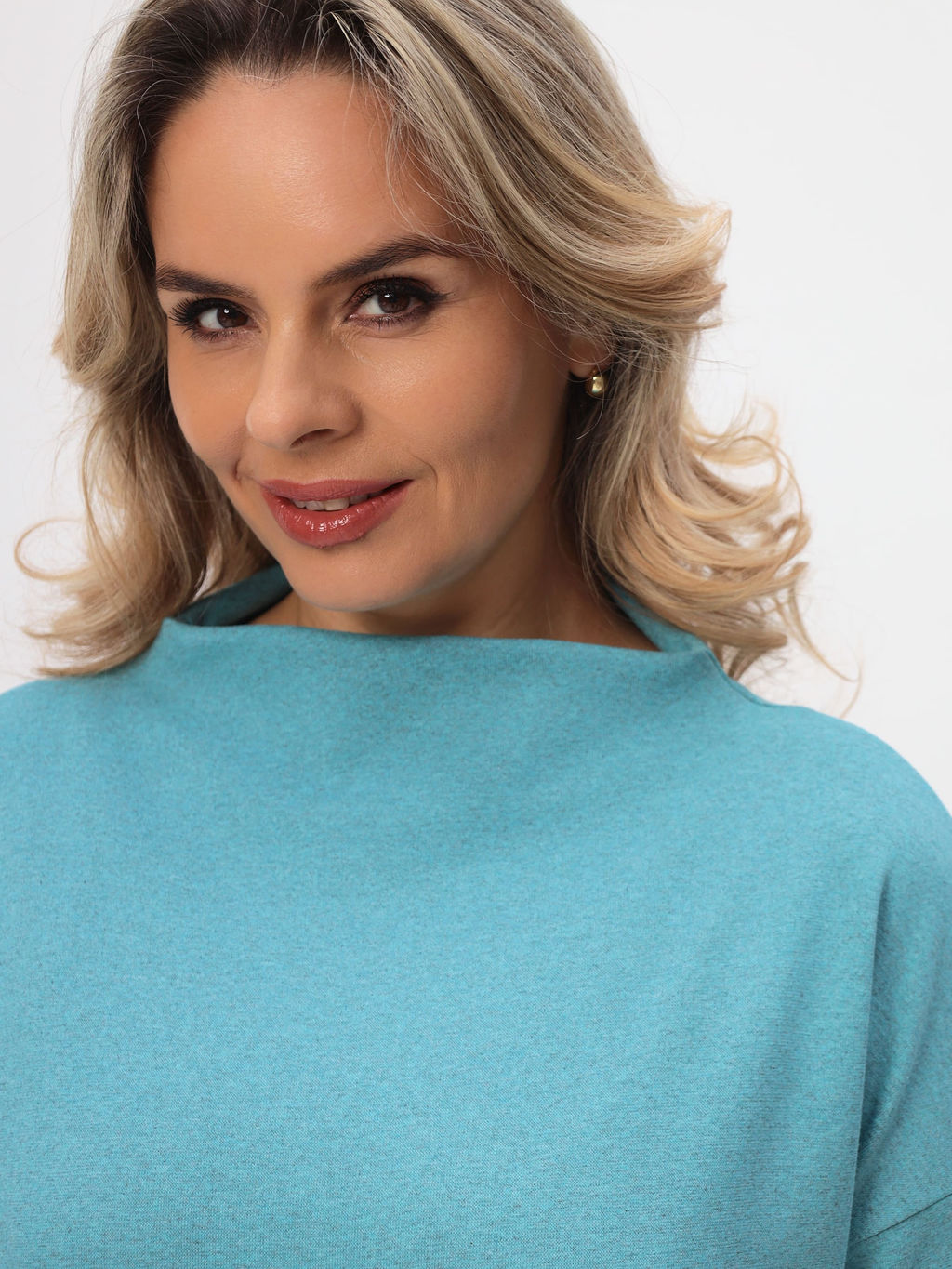 Платье трикотажное T-lab TL-DK-0004RM-мята м.  фото 2