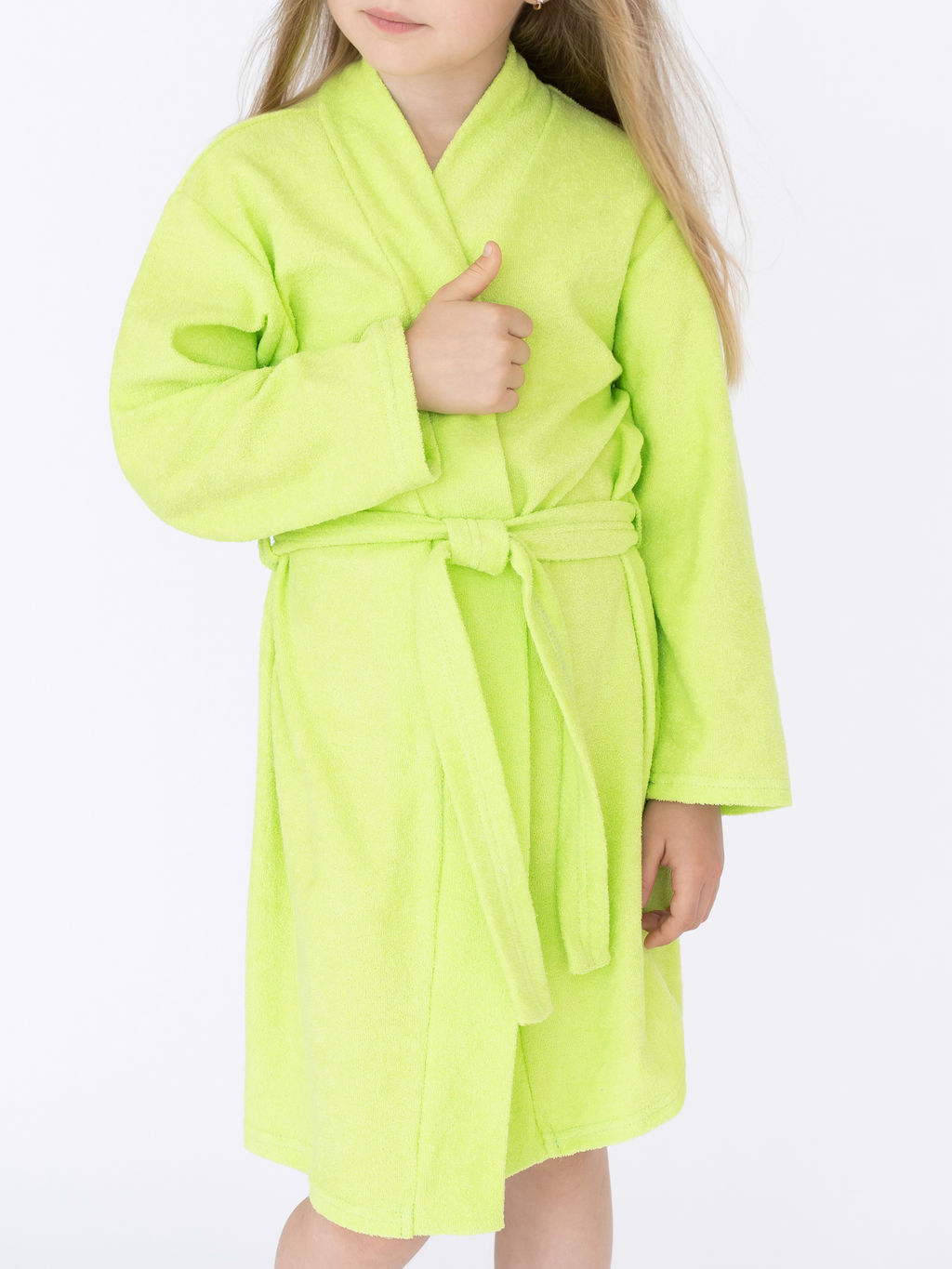 Халат детский салатовый 909/1 (110, 60)