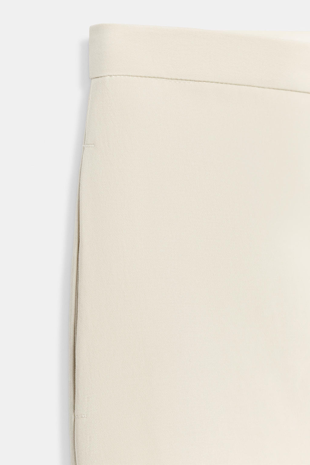 PANTAL?N CRUCE DELANTERO ZW COLLECTION / Crudo medio - Zara фото 6