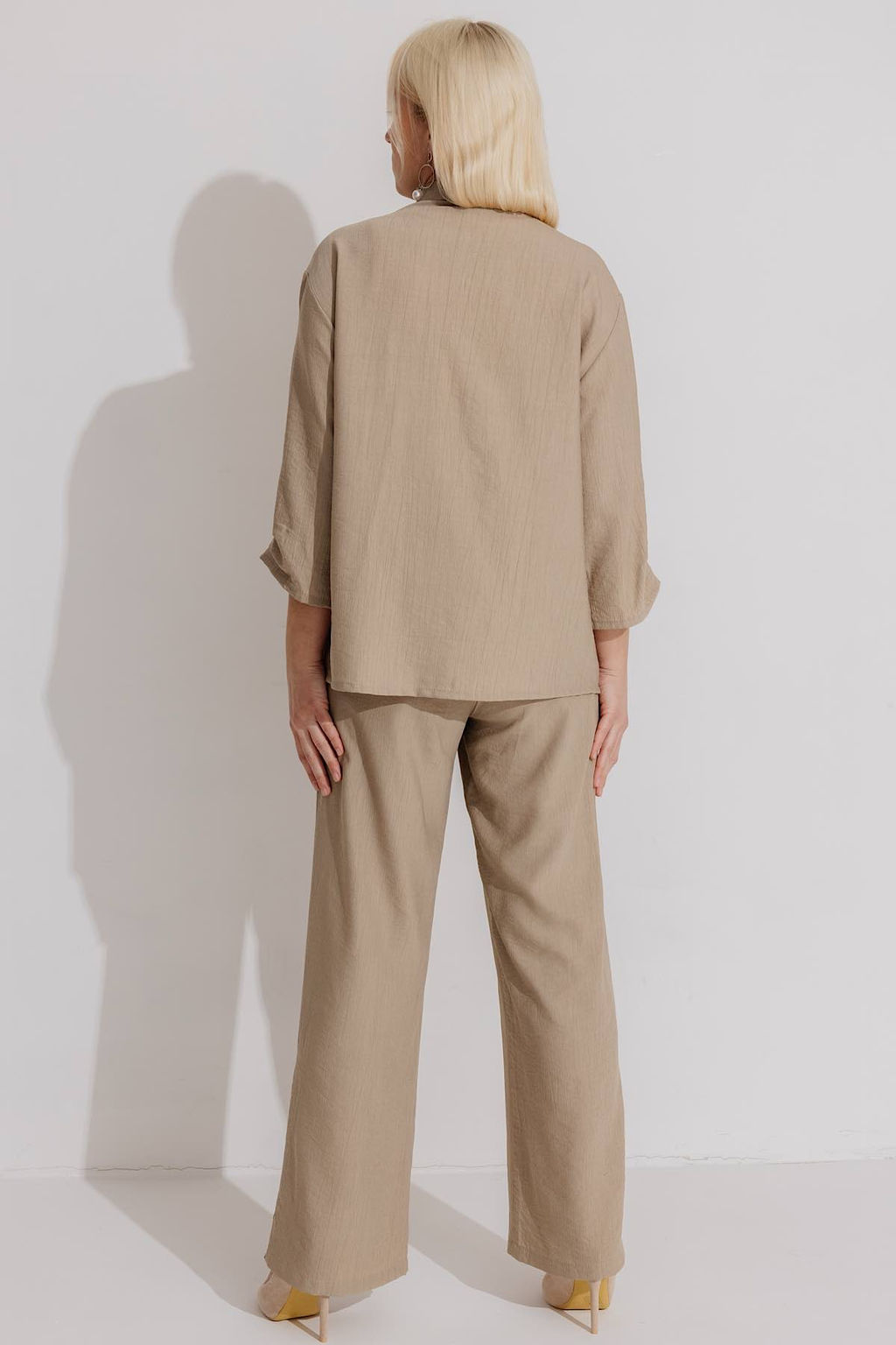 Блуза женская 4394/01/Песочный - Rise фото 5