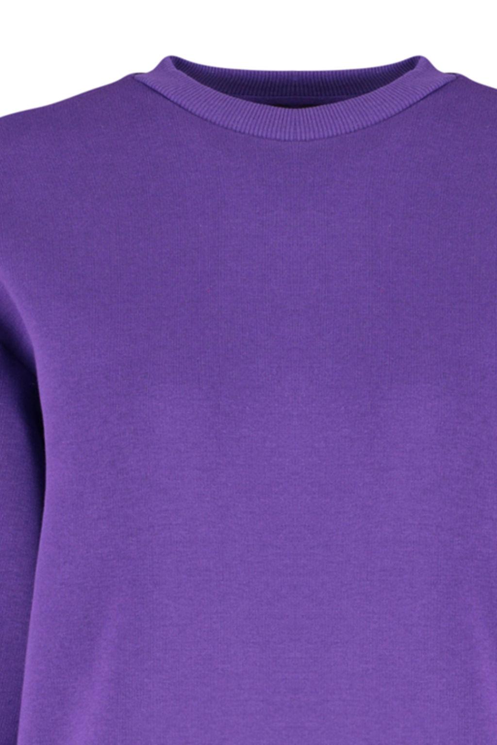 TRENDYOLMILLA Siyah Kal?n Ici Polarl? Regular/Normal Kal?p Bisiklet Yaka Basic Orme Sweatshirt TWOAW24SW00101  фото 33