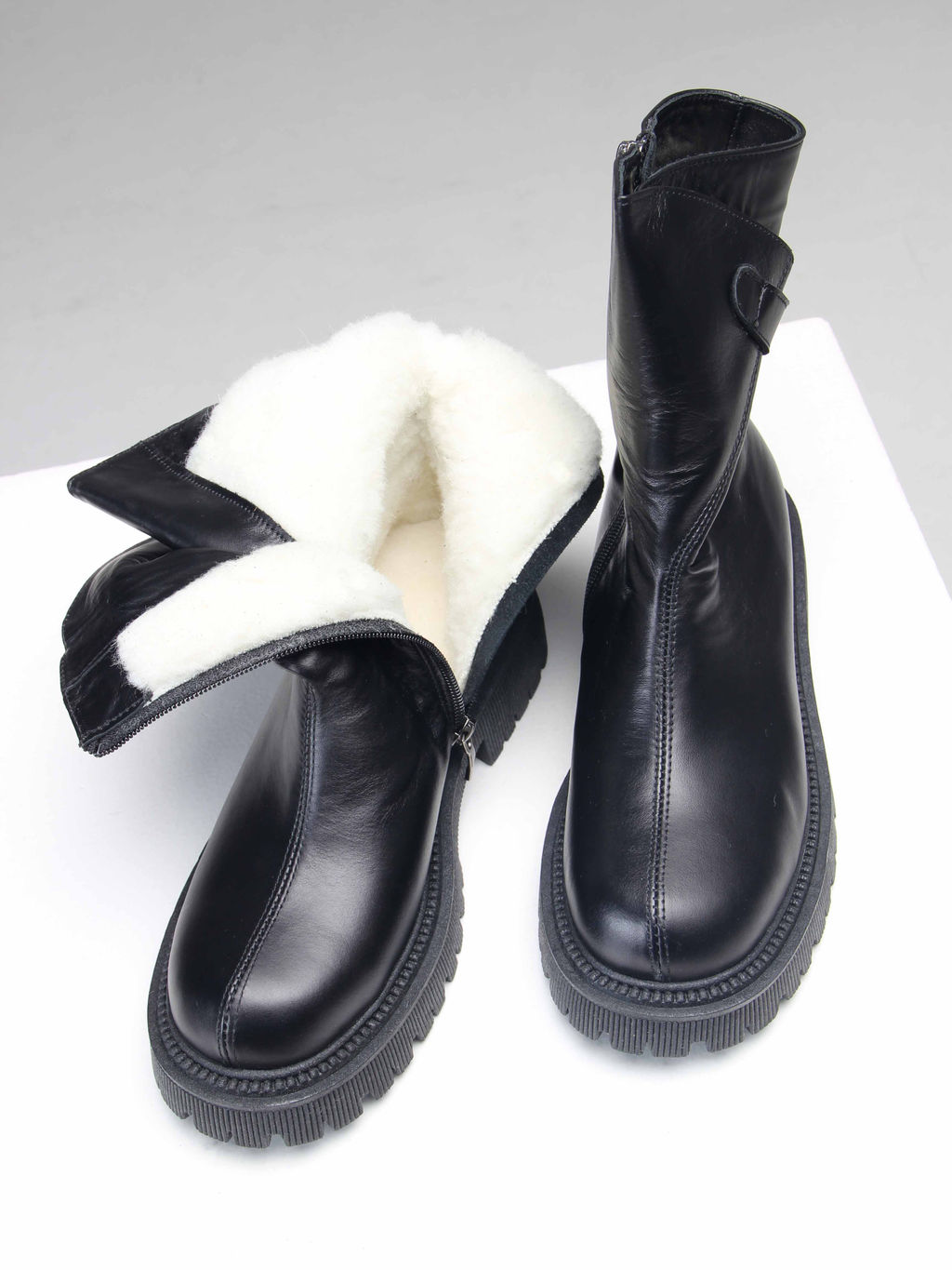 Полусапоги 231.taskanabl.Black/Байка