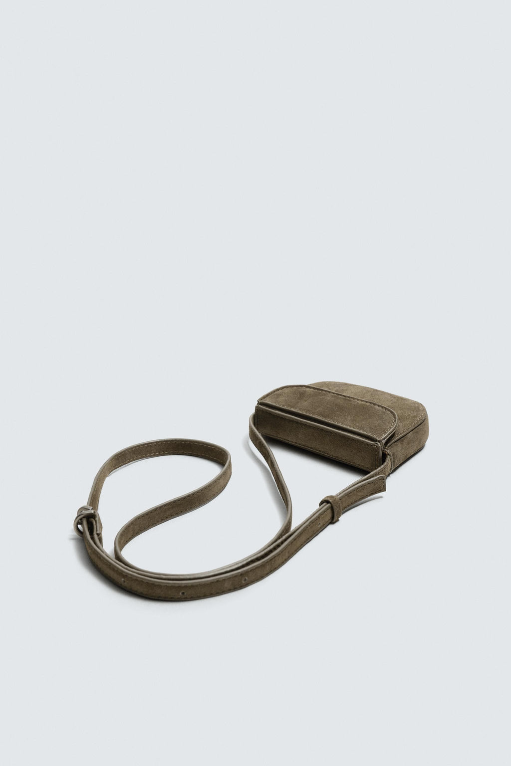 MINI LEATHER CROSSBODY BAG - Zara фото 4