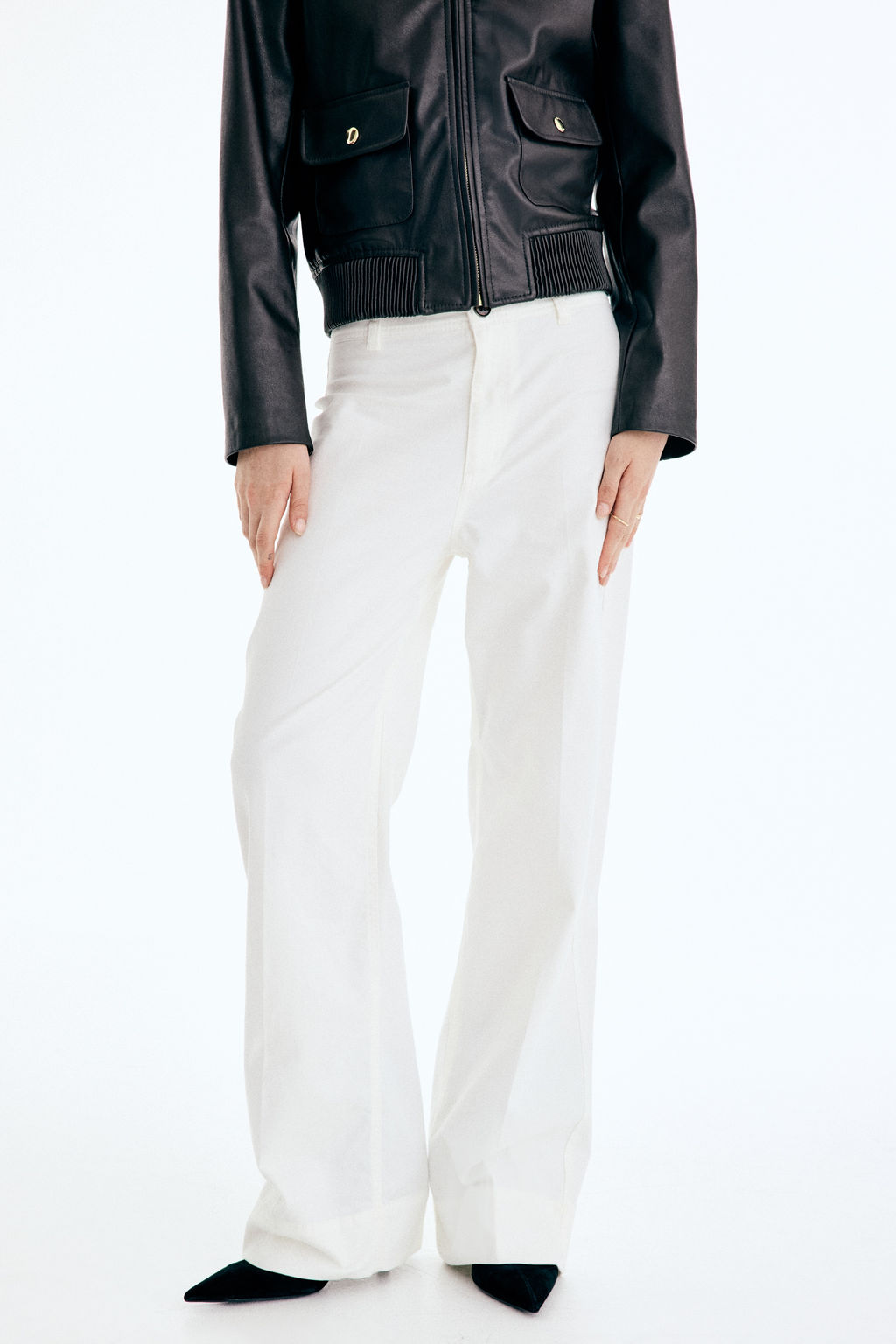 Canvas trousers - H&m фото 4