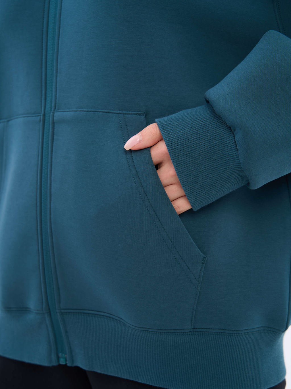 T3402-14 Толстовка женская с капюшоном на молнии - Strobbs фото 3