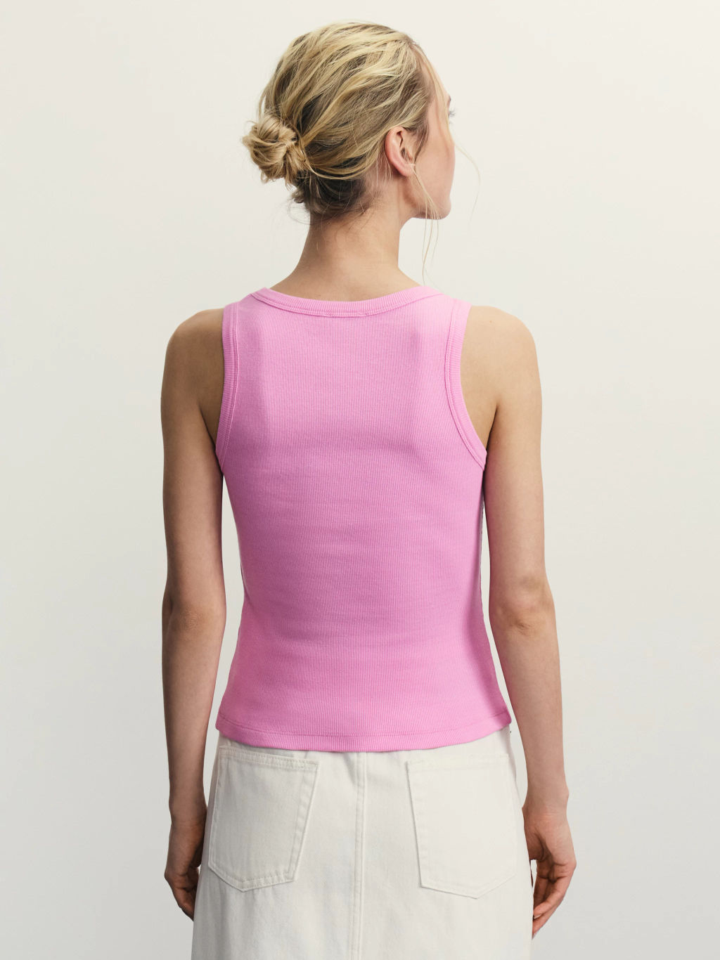 Базовый топ в рубчик / Zarina  фото 5