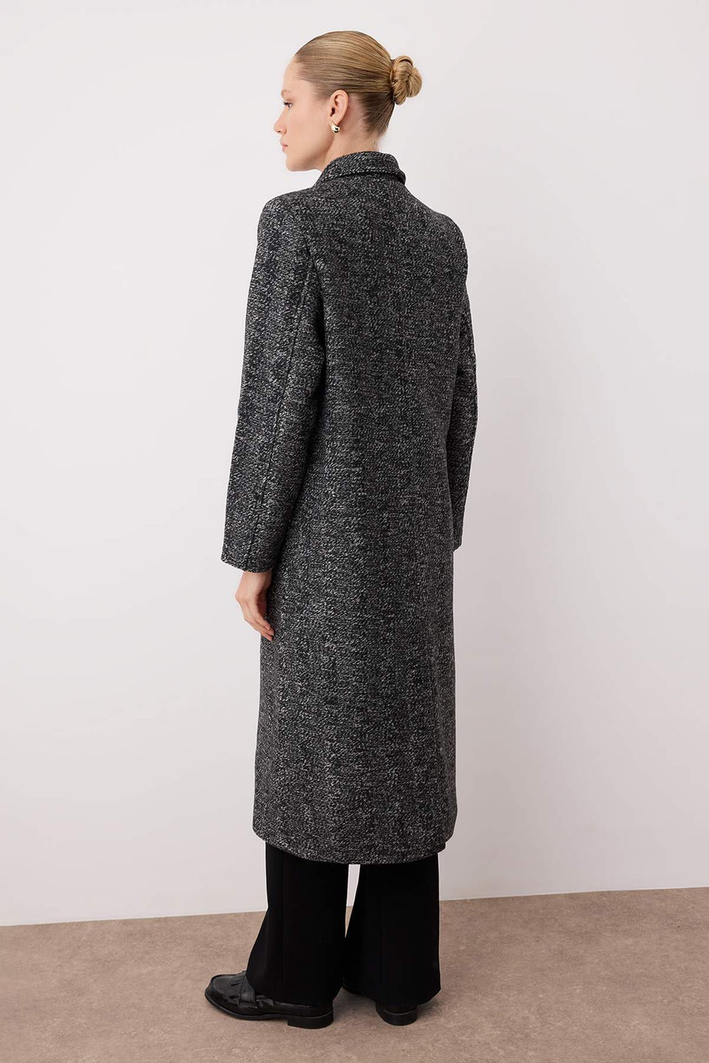 Antrasit Bal?ks?rt? Mono Kapama Fitted Maxi Kase Kaban TWOAW26KB00042