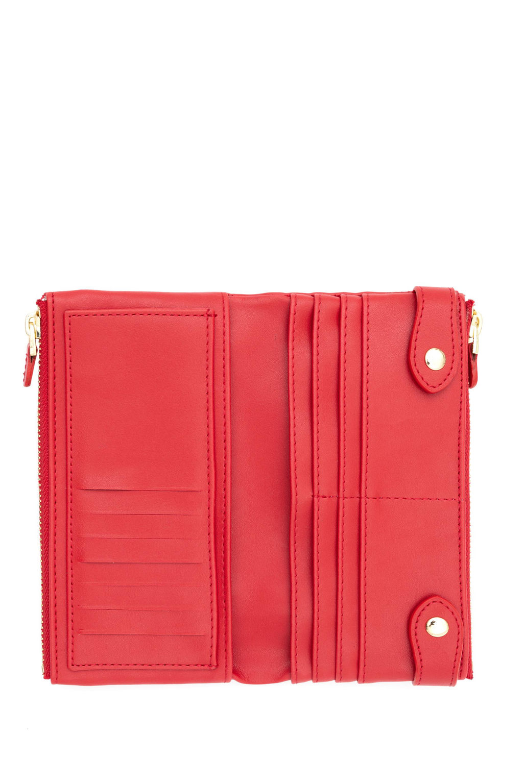 Женский красный кошелек Неожиданная скидка в корзине - U.s. polo assn фото 4