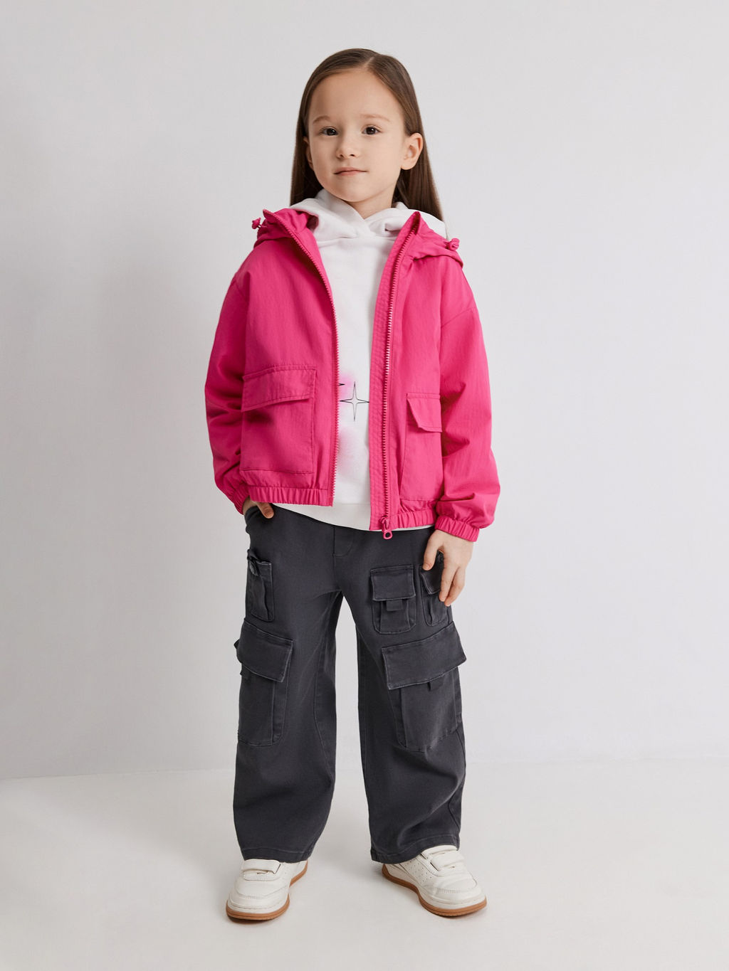 ACOOLA / Куртка детская для девочек Abelia фуксия  фото 5