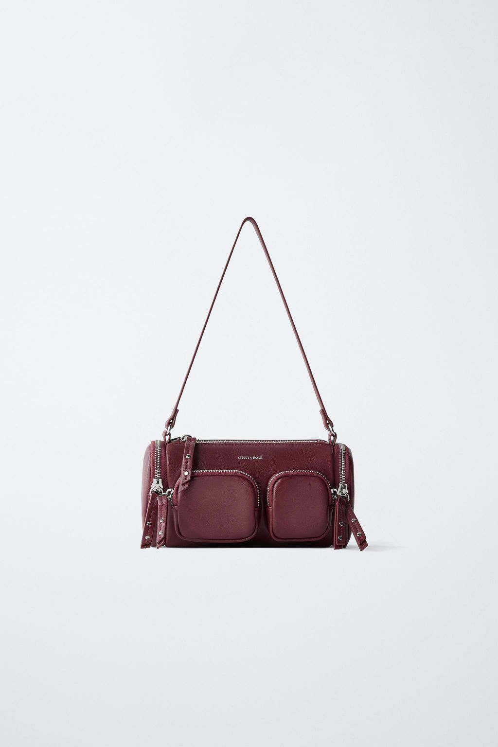 SHOULDER BOLSILLOS / Granate