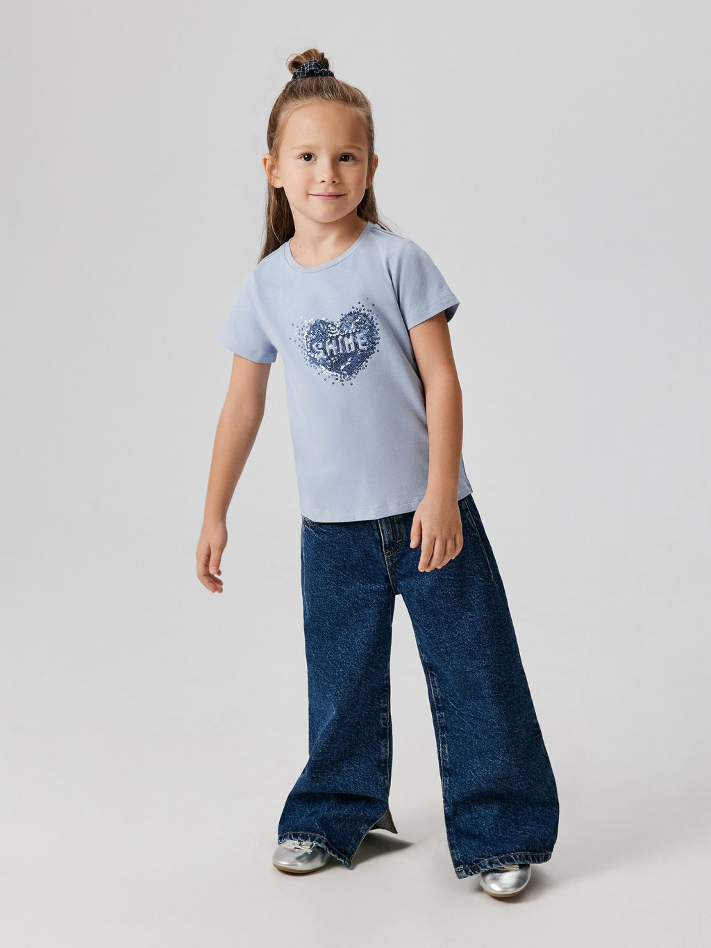 ACOOLA / Футболка детская для девочек Troia лавандовый  фото 2