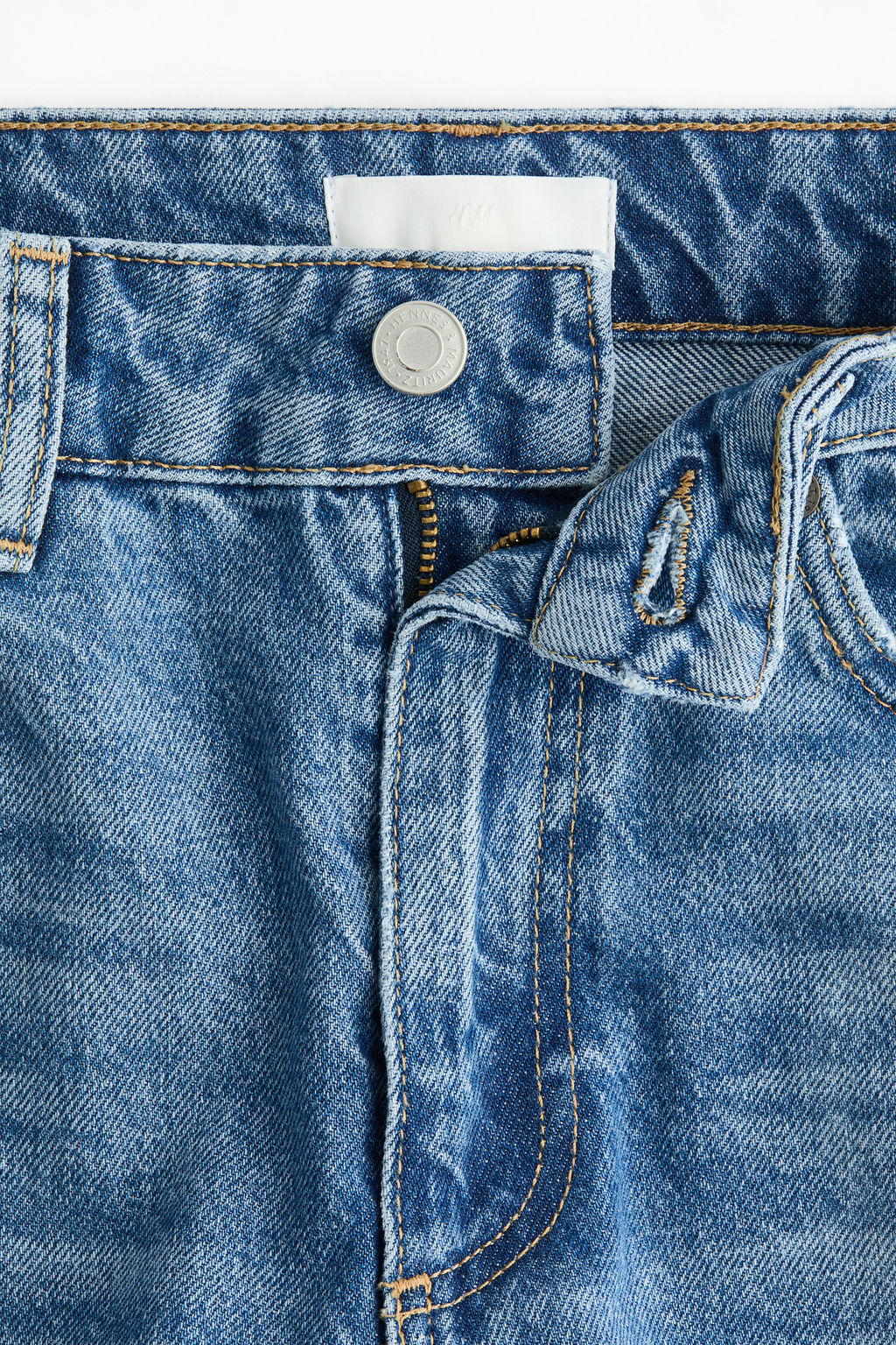 Mom High Waist Ankle Jeans - H&m фото 8