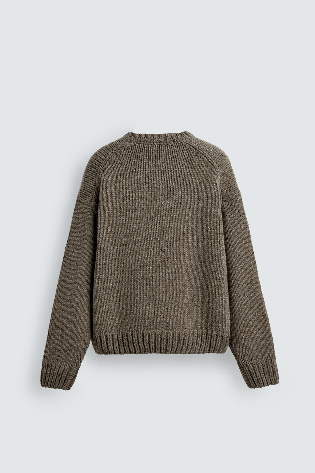 STRUCTURED WOOL JUMPER - Zara фото 10