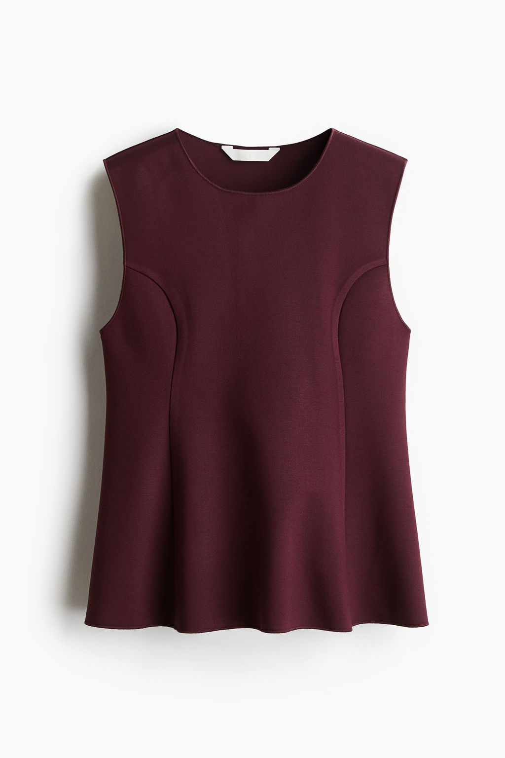 Top interlock con peplum - H&m фото 2